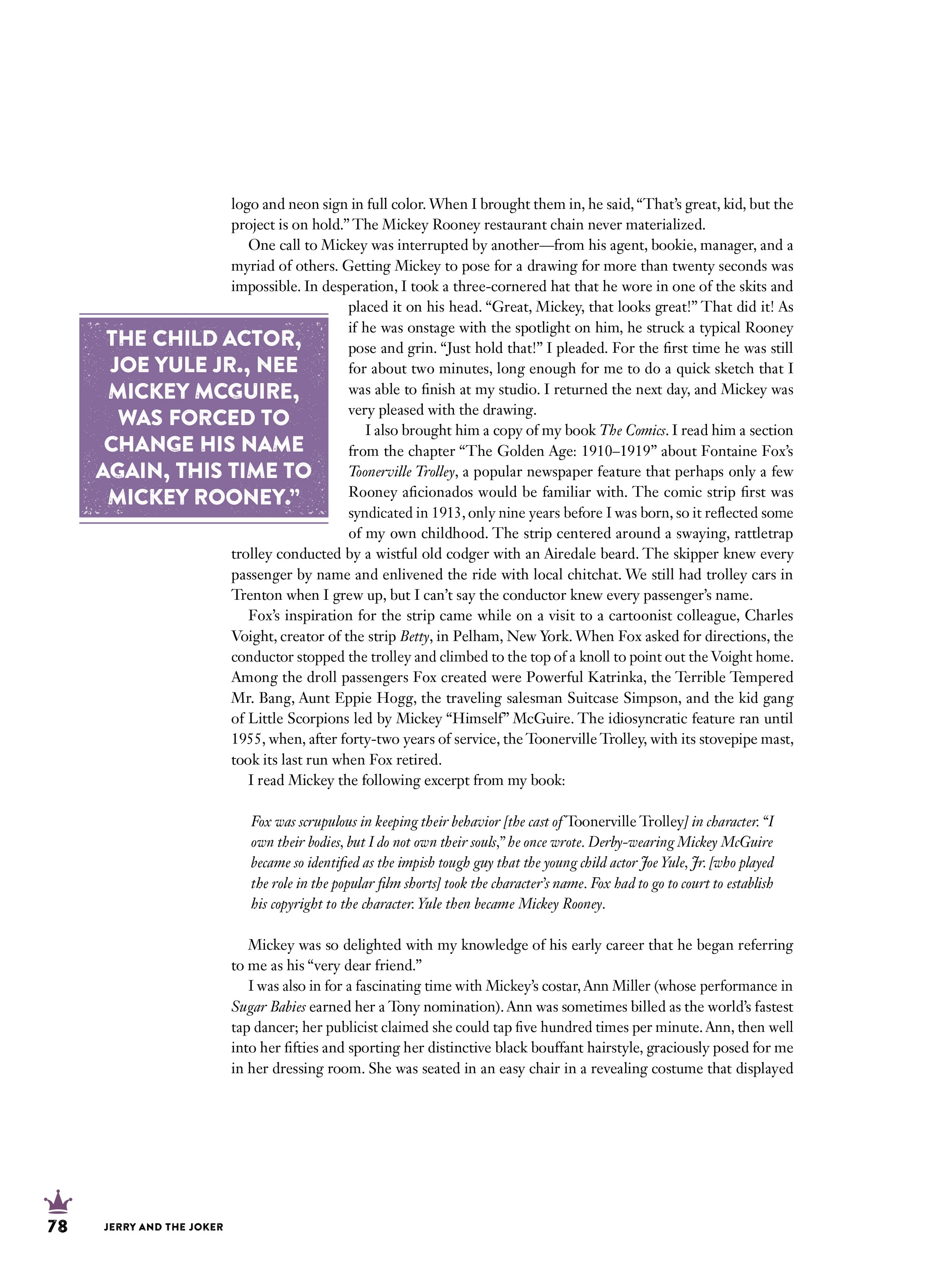 Read online Jerry and the Joker: Adventures and Comic Art comic -  Issue # TPB (Part 1) - 80