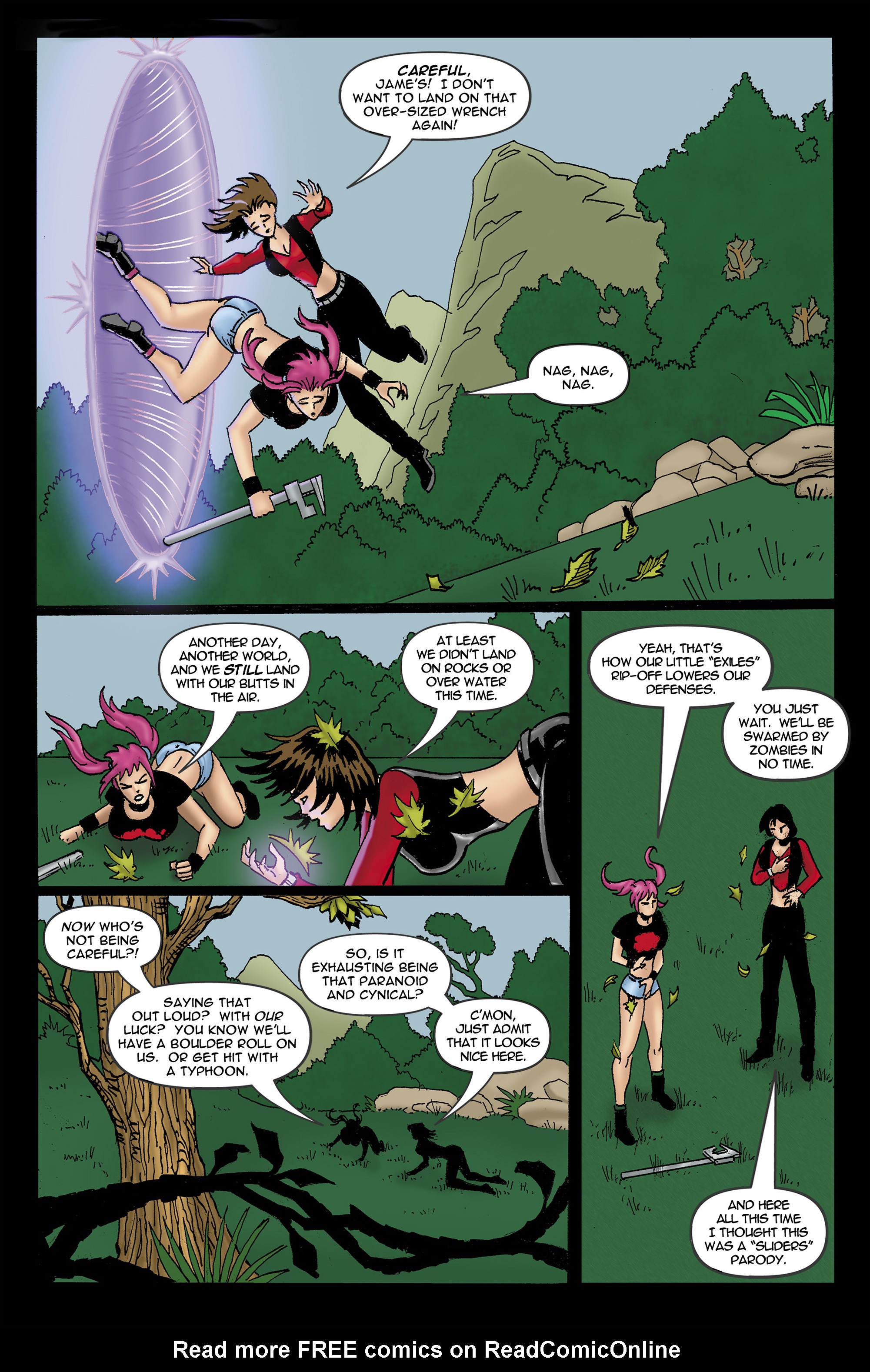Read online Chaos Campus: Sorority Girls Vs. Zombies comic -  Issue #10 - 3