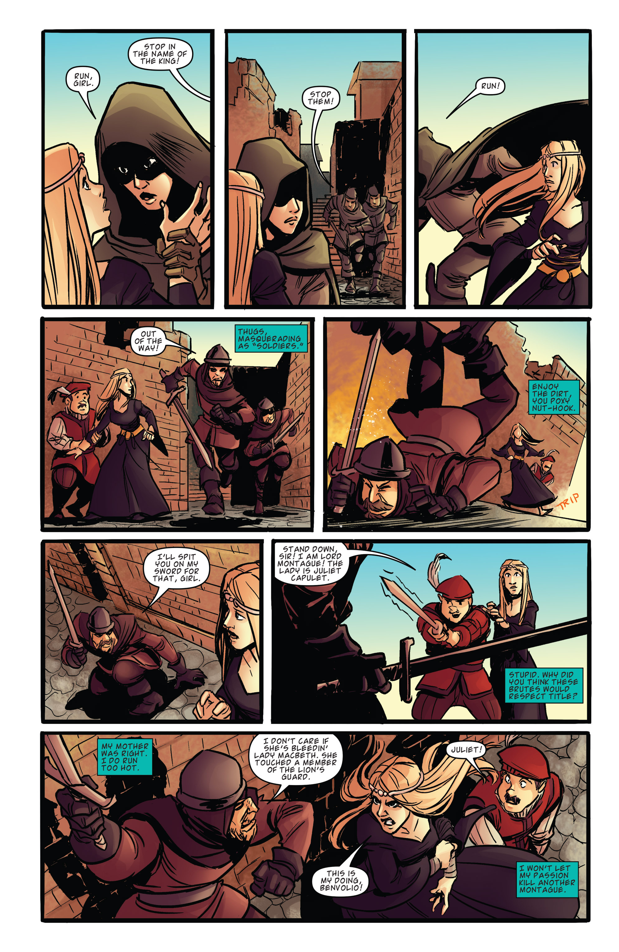 Read online Kill Shakespeare: Juliet: Past is Prologue comic -  Issue #1 - 13