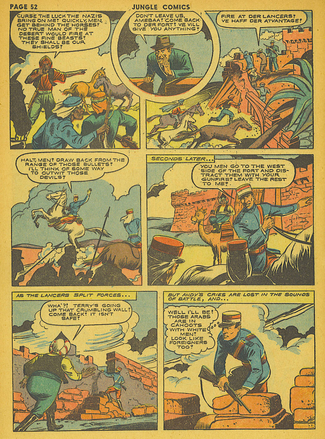Read online Jungle Comics comic -  Issue #41 - 54
