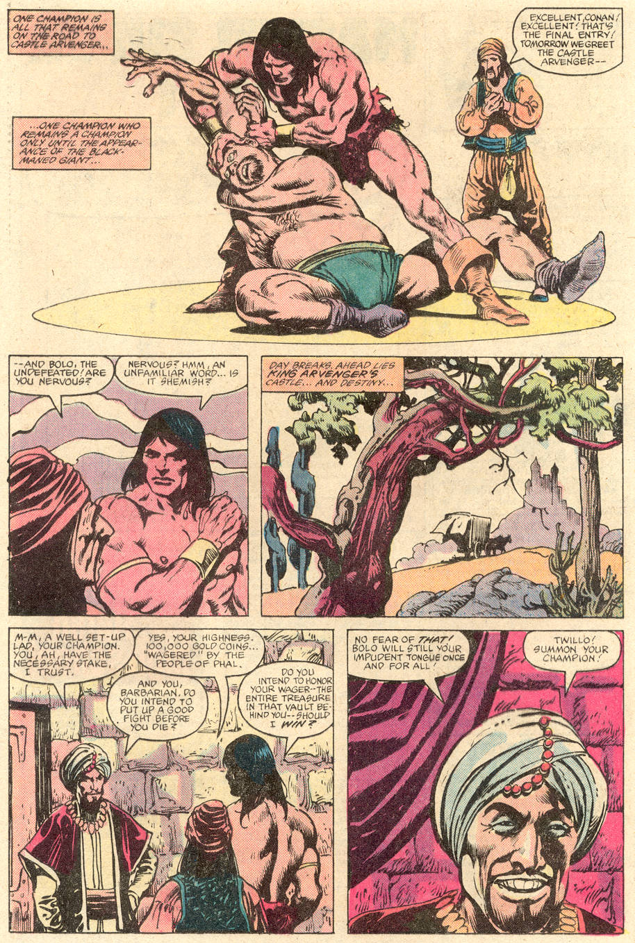 Read online Conan the Barbarian (1970) comic -  Issue #137 - 17