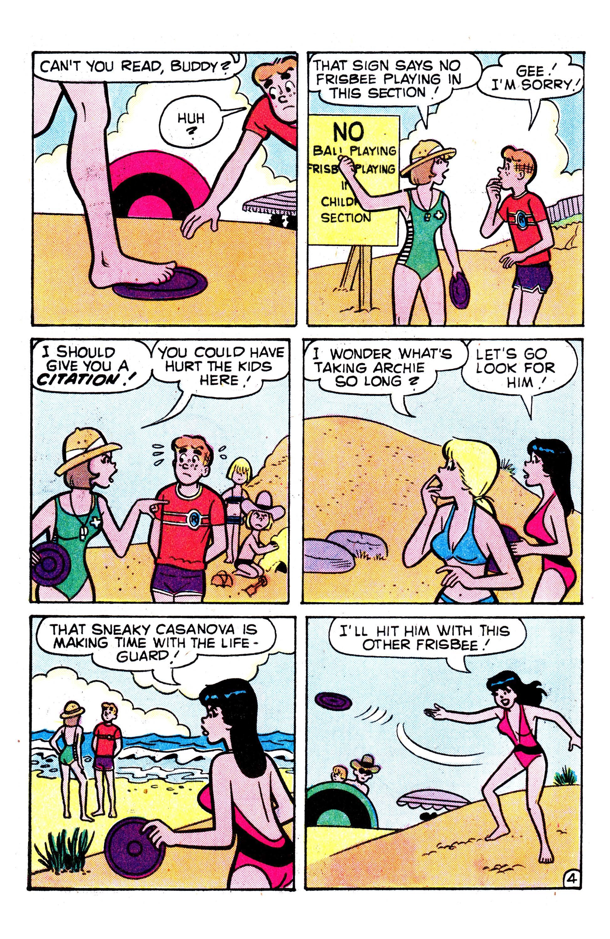 Read online Archie (1960) comic -  Issue #296 - 5