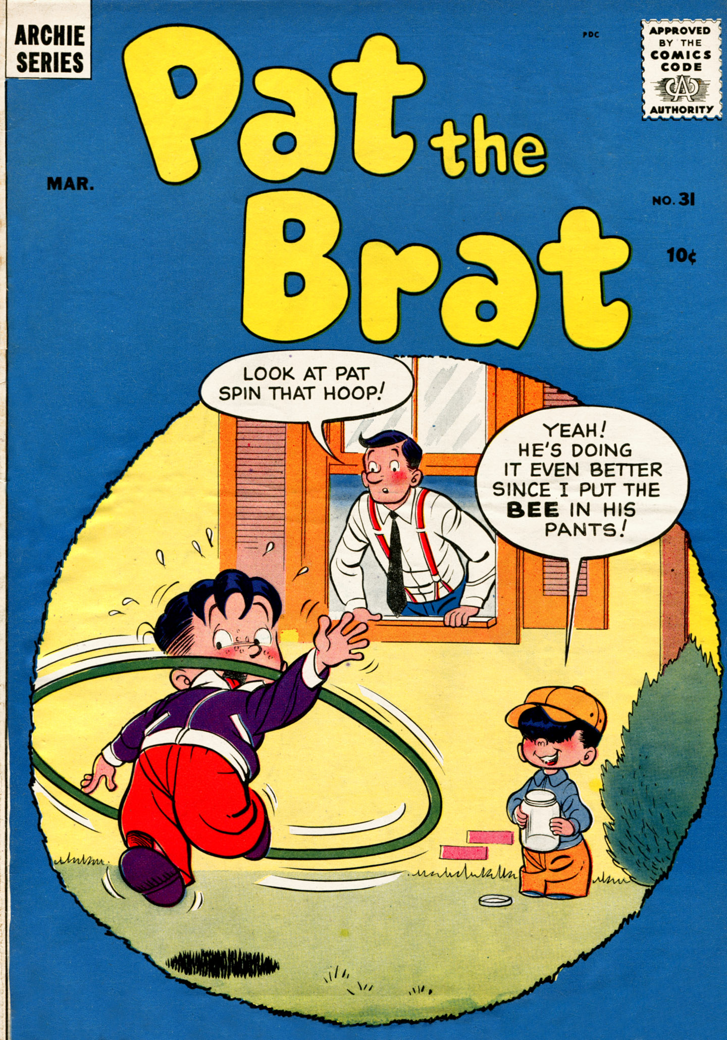 Read online Pat the Brat comic -  Issue #31 - 1