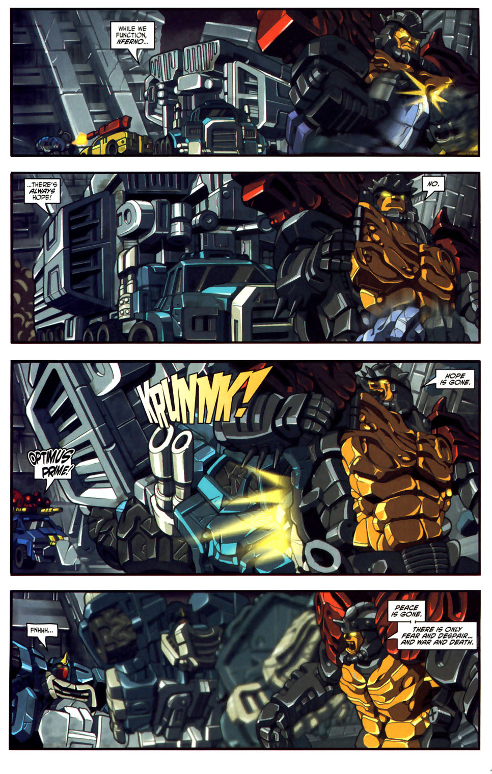 Read online Transformers Energon comic -  Issue #21 - 6