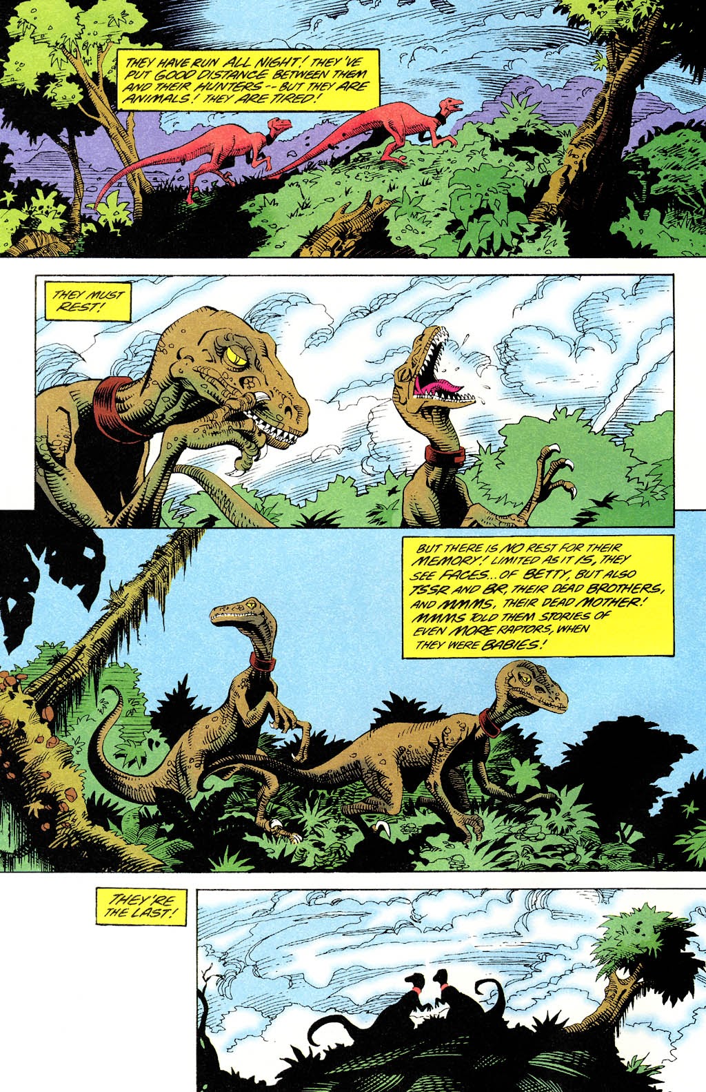 Read online Jurassic Park: Raptors Hijack comic -  Issue #1 - 4