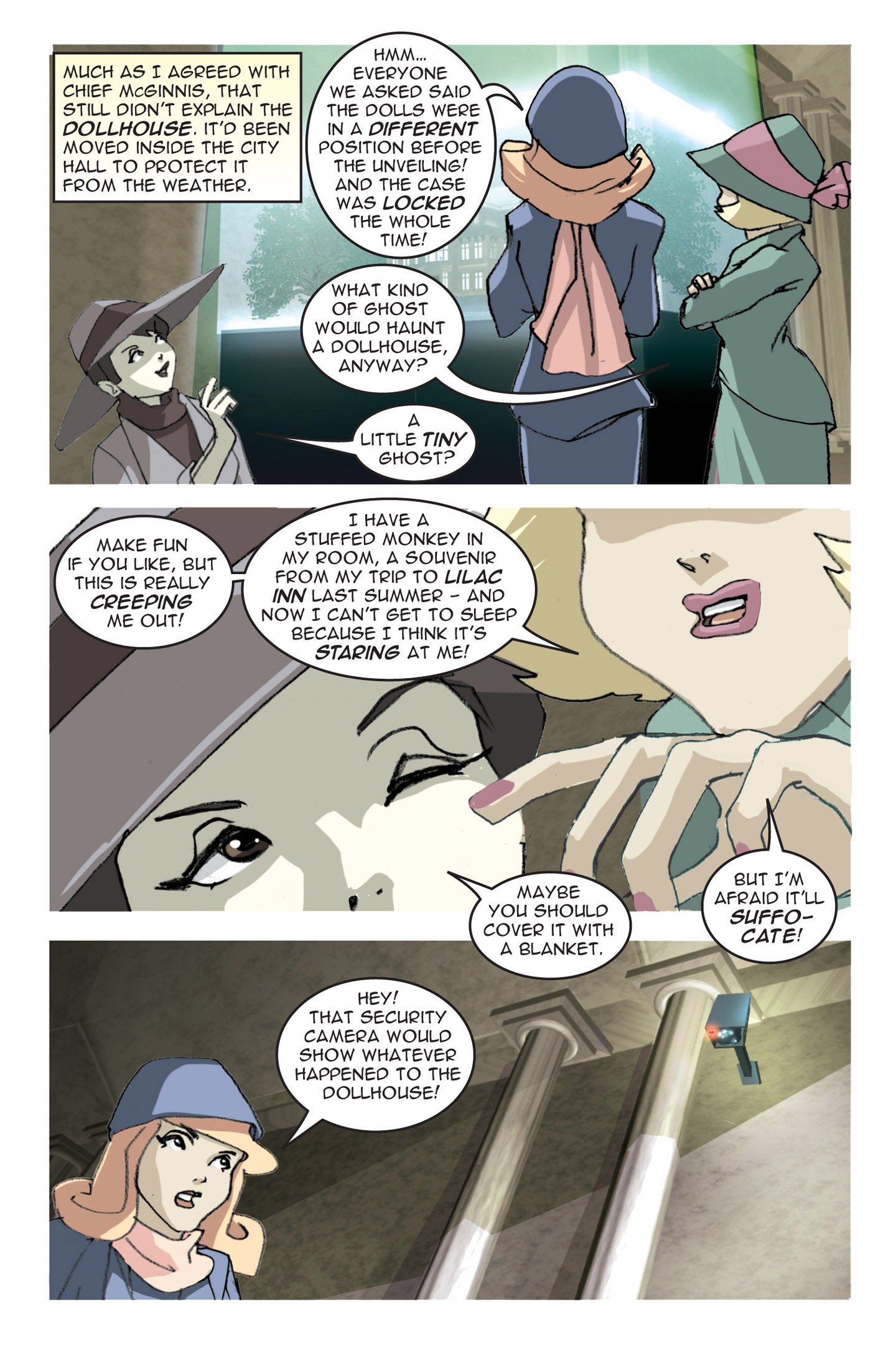 Read online Nancy Drew comic -  Issue #3 - 16