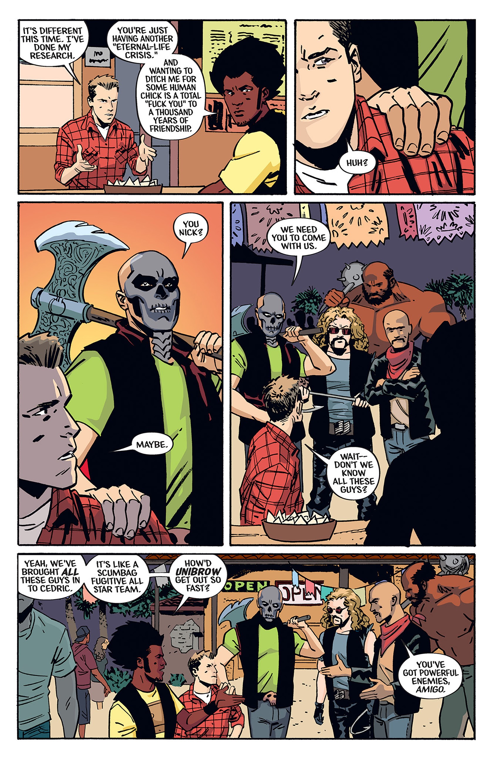 Read online Blood Brothers (2013) comic -  Issue #1 - 19