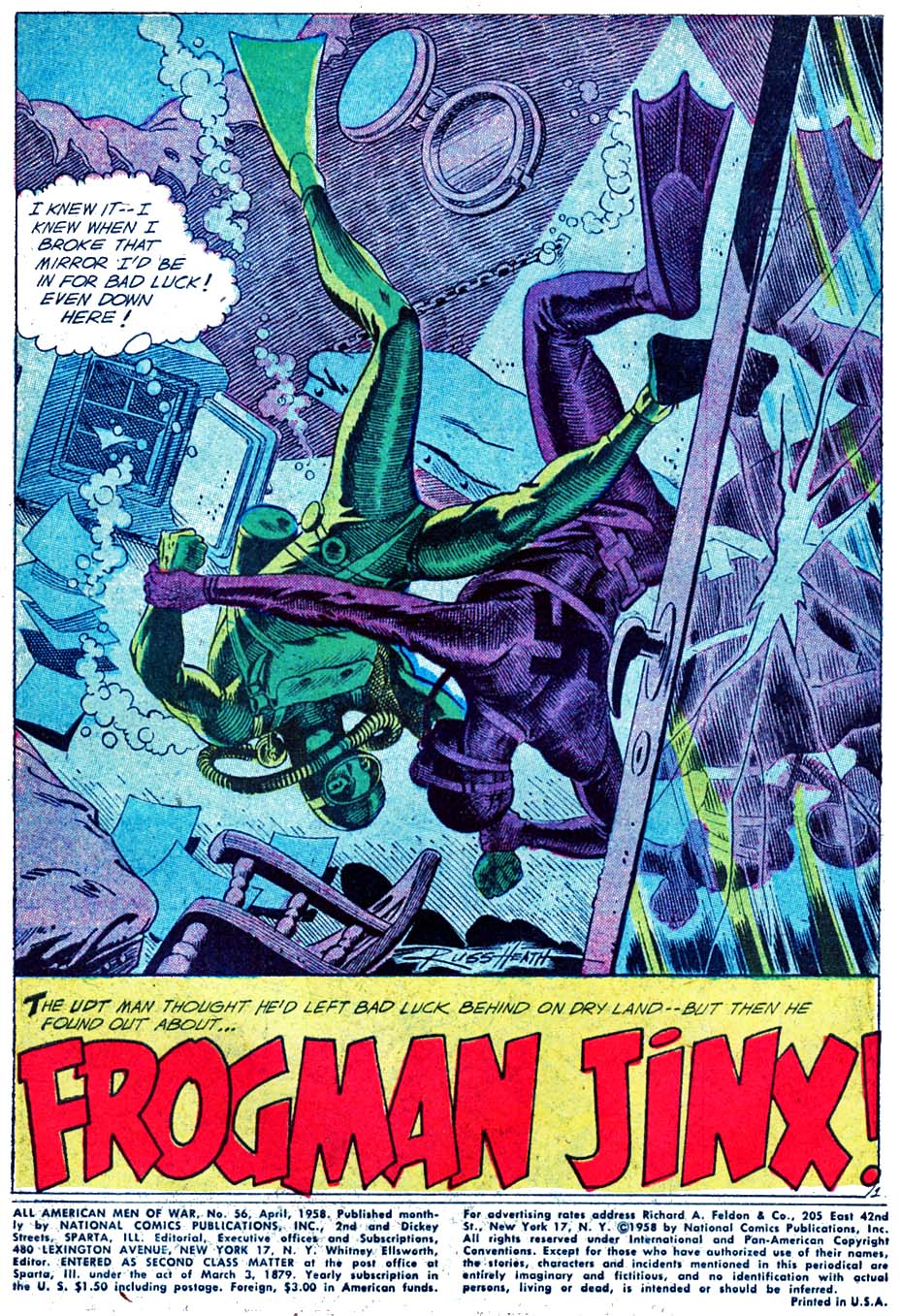 Read online All-American Men of War comic -  Issue #56 - 3
