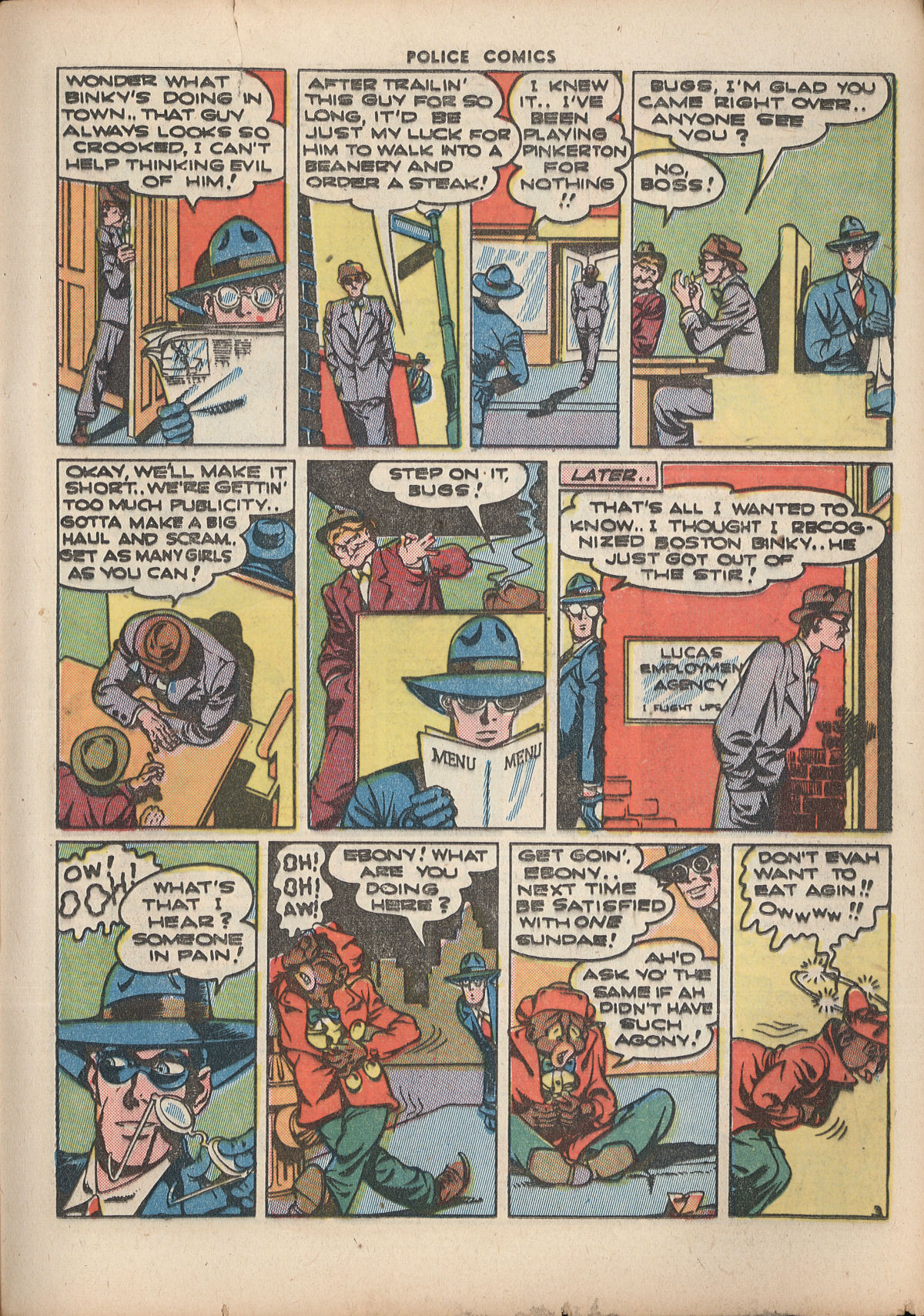 Read online Police Comics comic -  Issue #43 - 33