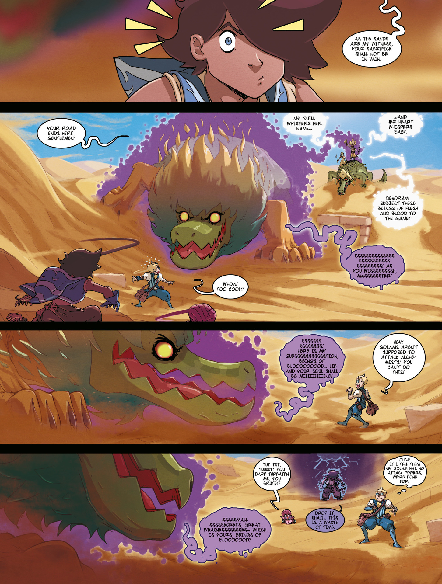 Read online Golam comic -  Issue #1 - 25