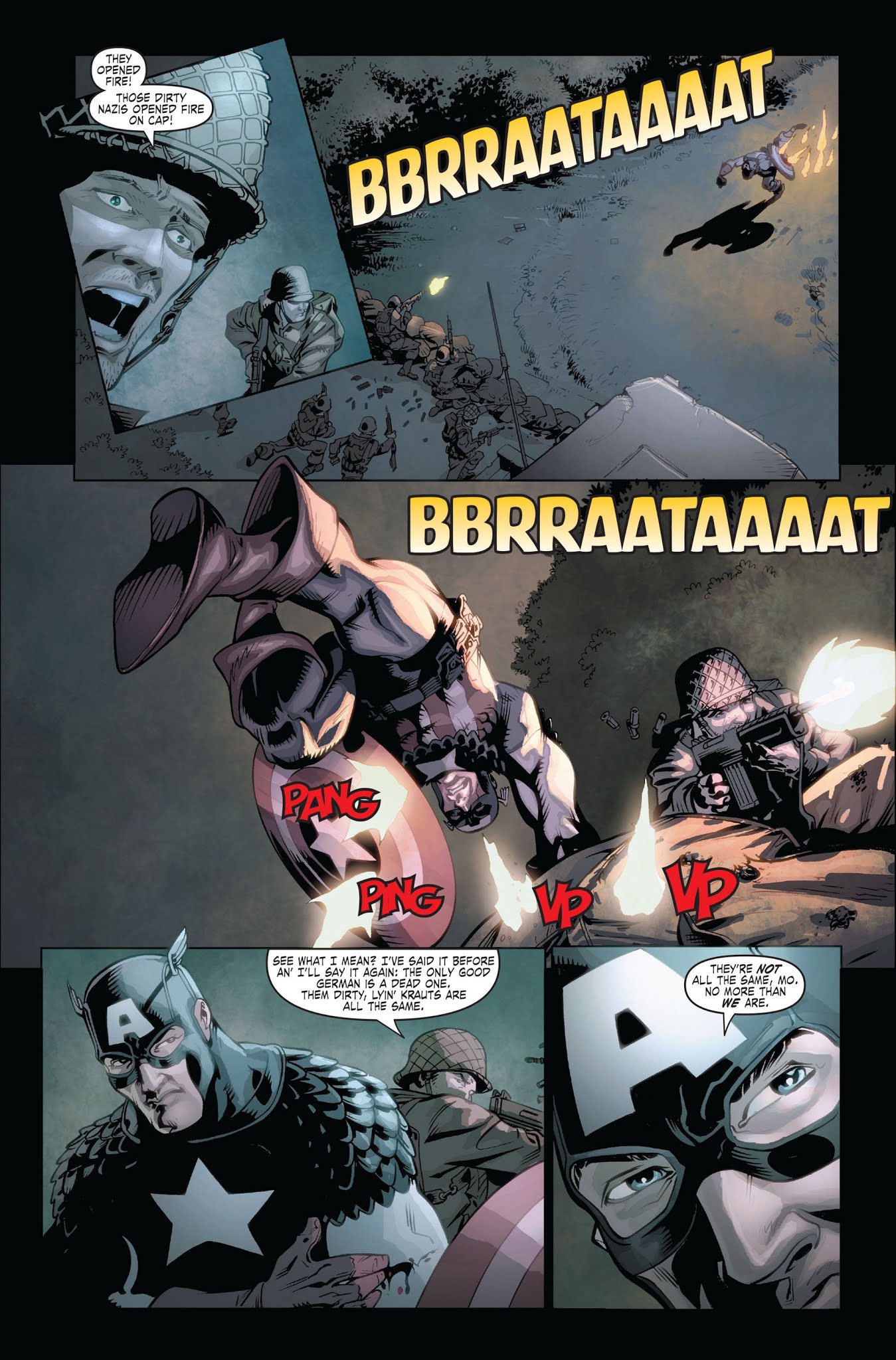 Read online Captain America Theater Of War: A Brother In Arms comic -  Issue # Full - 23