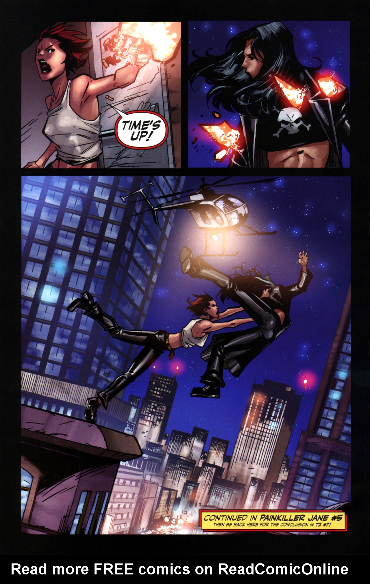 Read online Painkiller Jane Vs. Terminator comic -  Issue #2 - 26