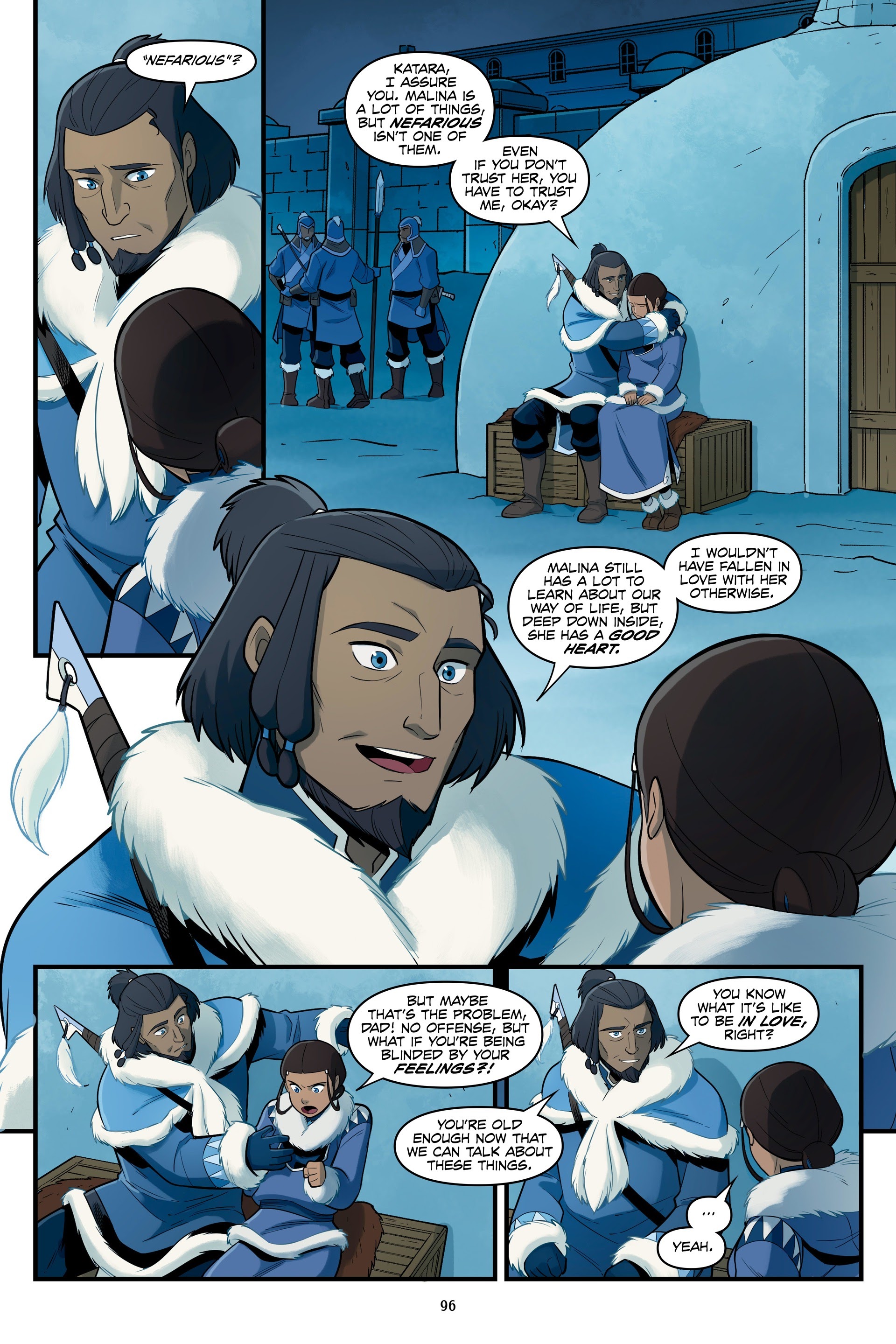 Read online Avatar: The Last Airbender--North and South Omnibus comic -  Issue # TPB (Part 1) - 94