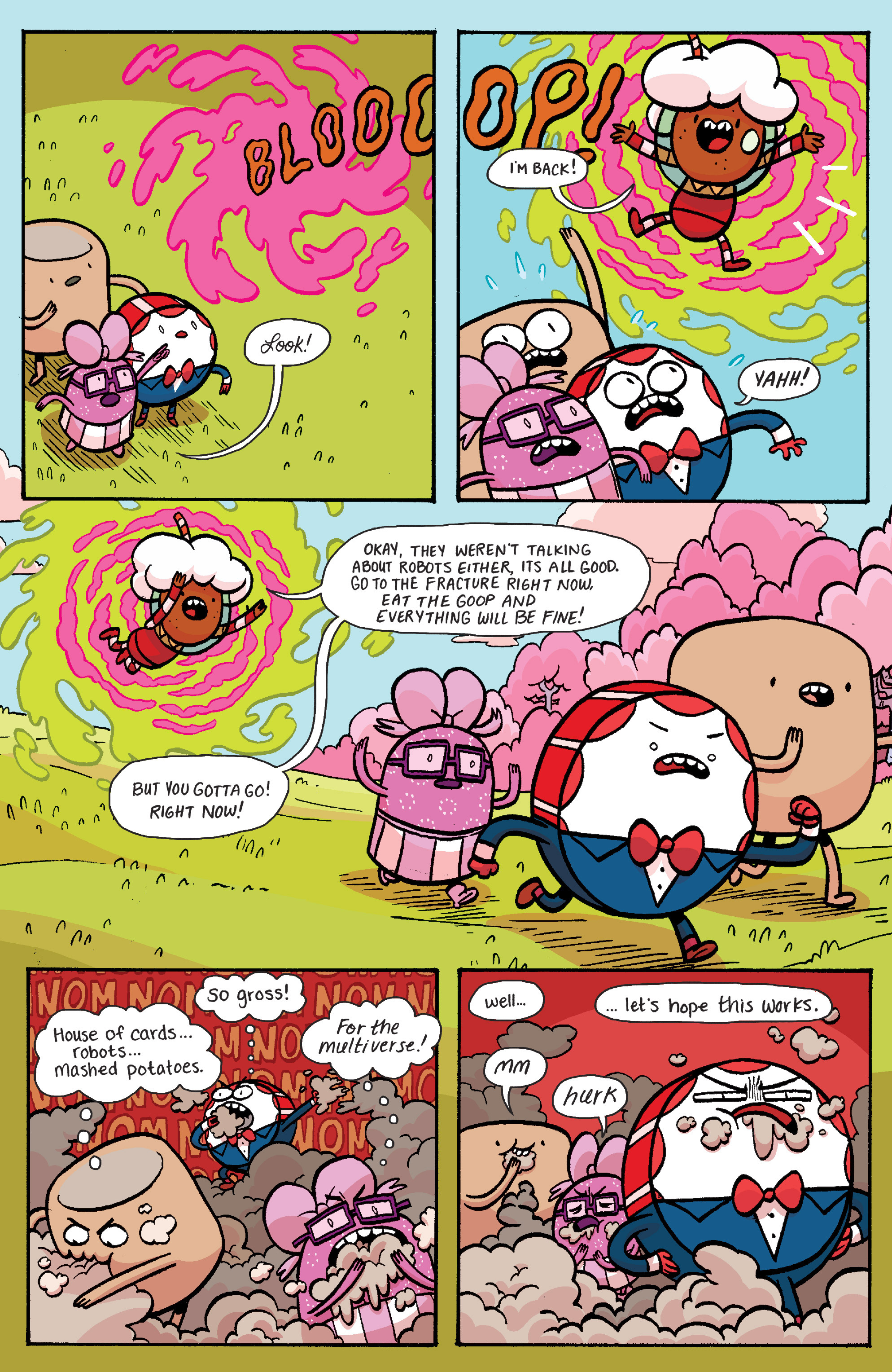 Read online Adventure Time: Banana Guard Academ comic -  Issue #5 - 20