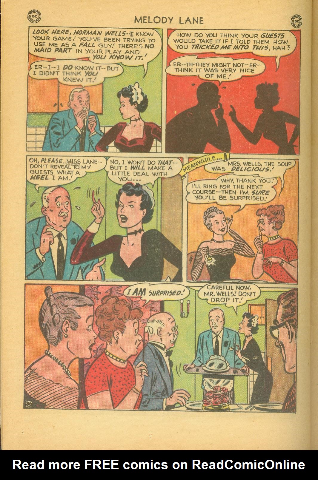 Read online Miss Melody Lane of Broadway comic -  Issue #1 - 34