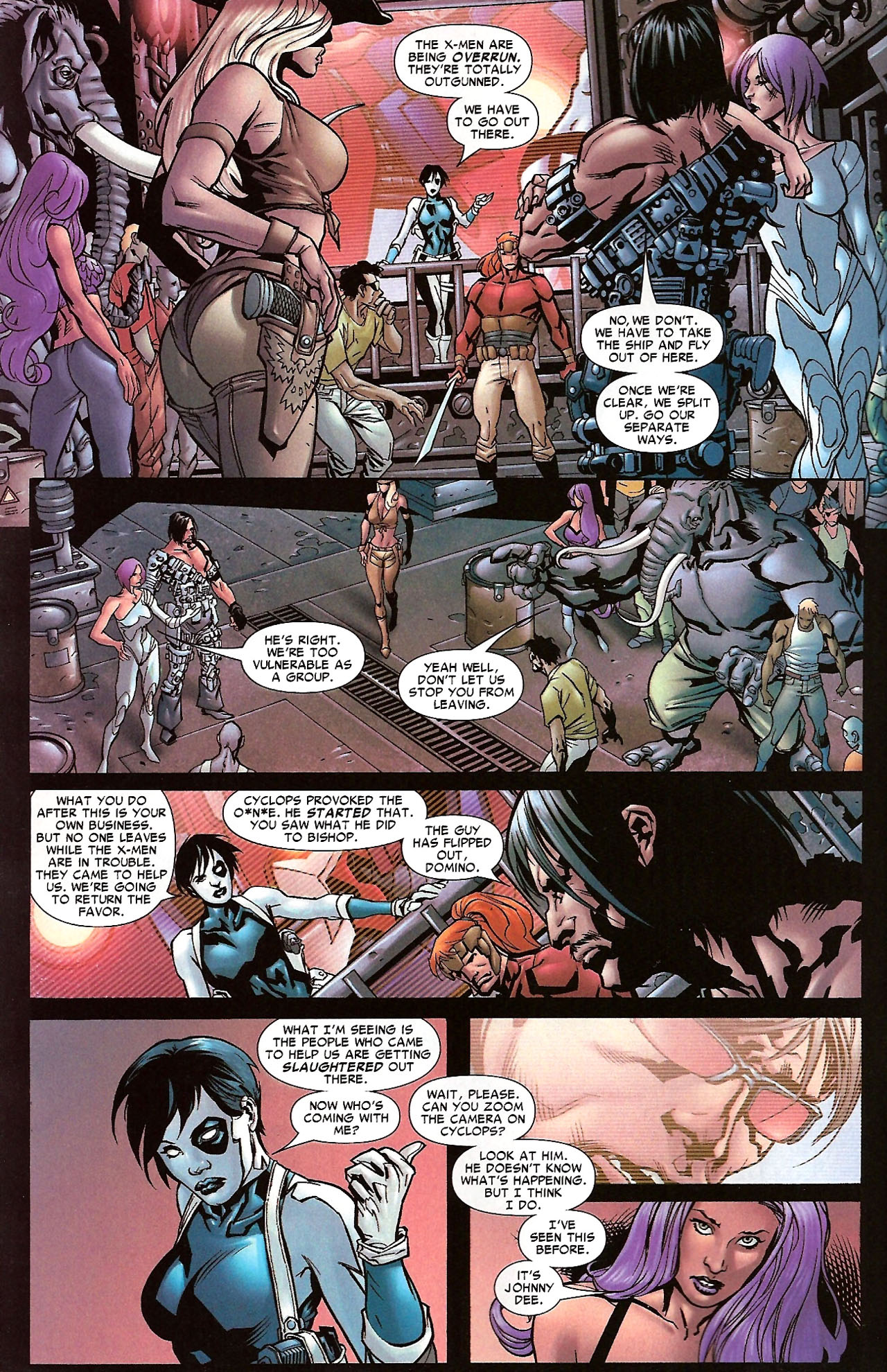 Read online Civil War: X-Men comic -  Issue #3 - 8