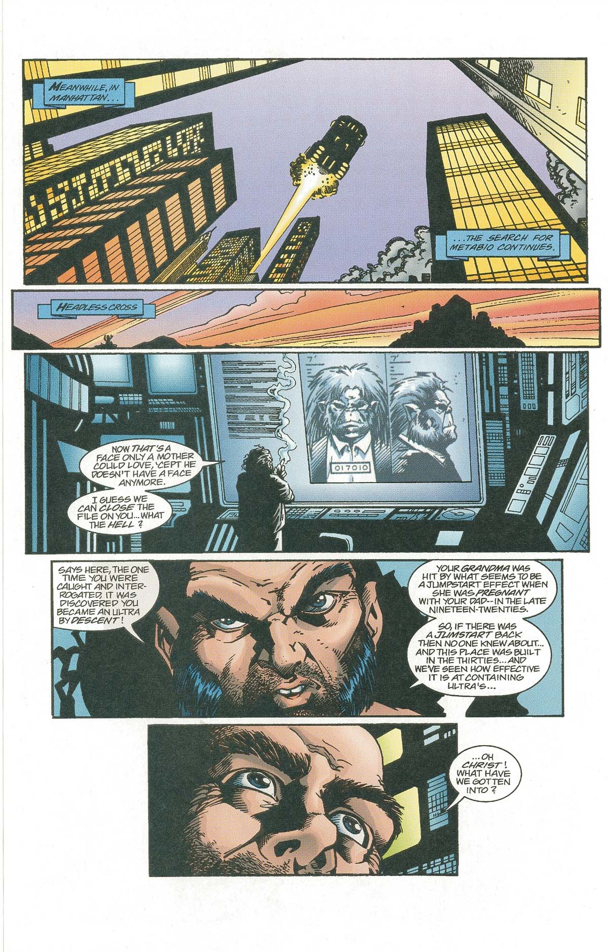 Read online UltraForce (1995) comic -  Issue #7 - 16