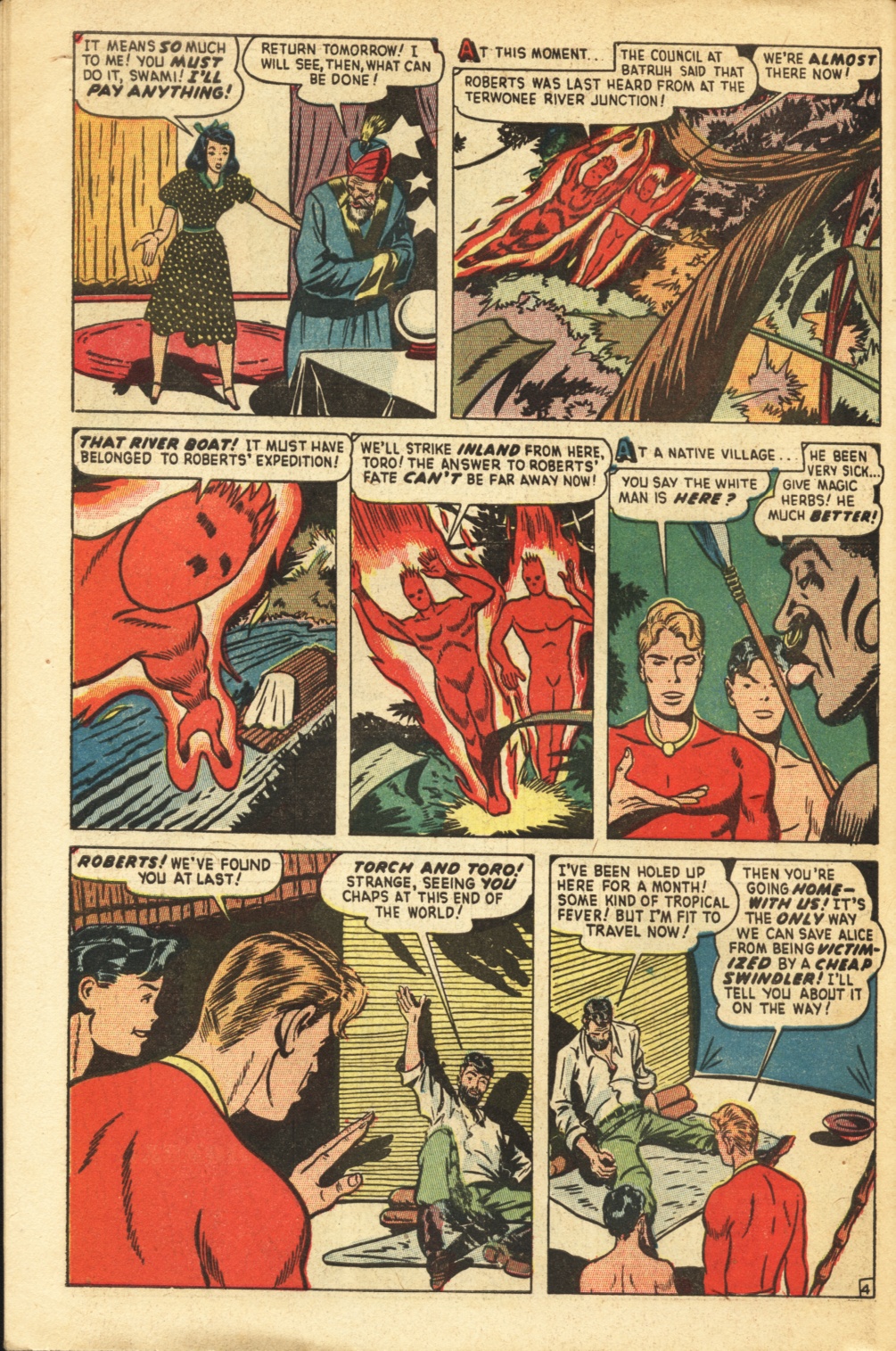 Read online The Human Torch (1940) comic -  Issue #31 - 30