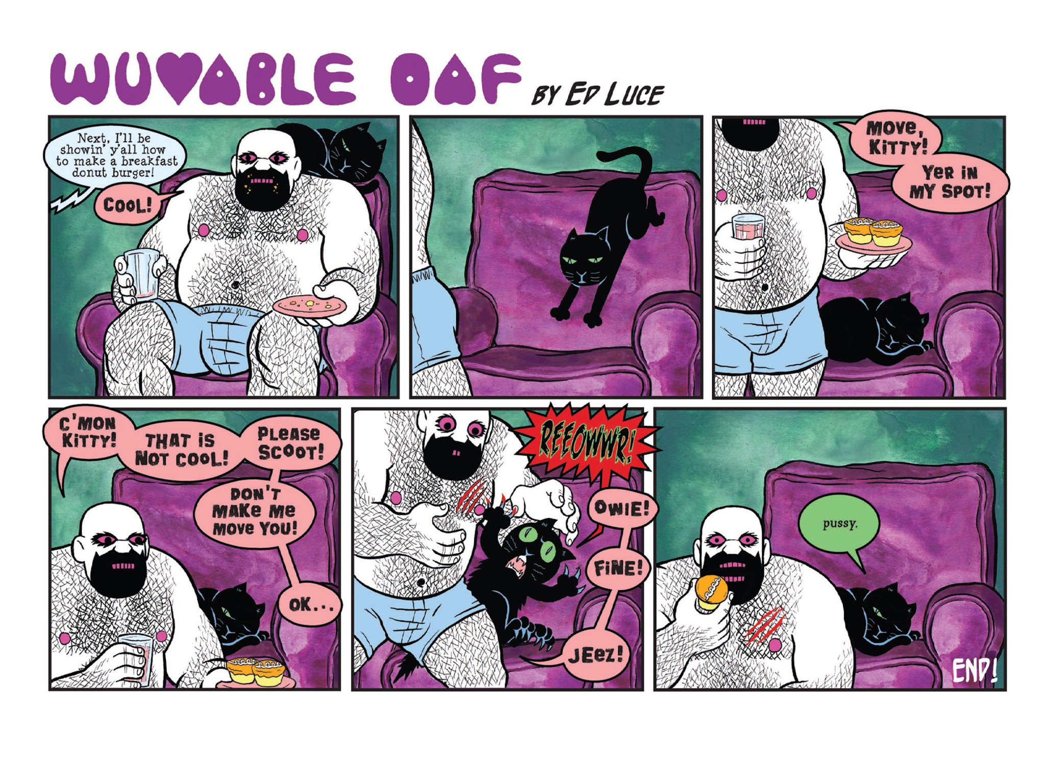 Read online Wuvable Oaf: Blood & Metal comic -  Issue # TPB - 73