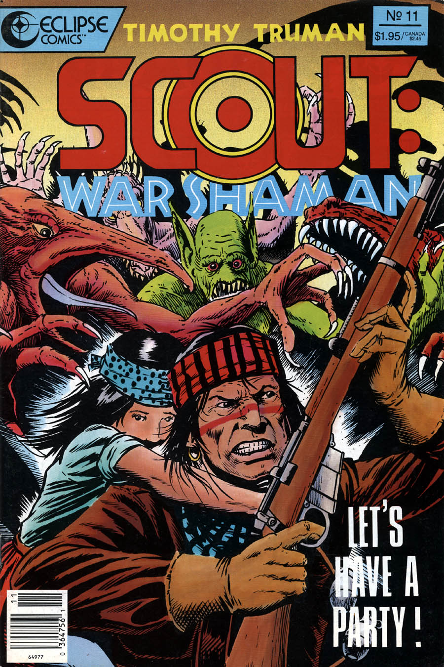 Read online Scout: War Shaman comic -  Issue #11 - 1