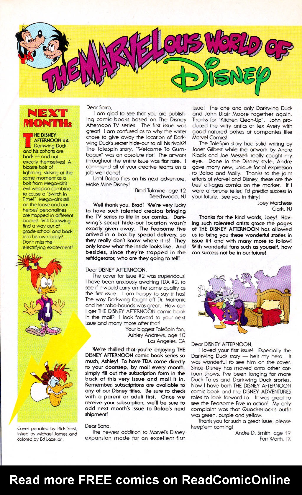 Read online The Disney Afternoon comic -  Issue #3 - 32