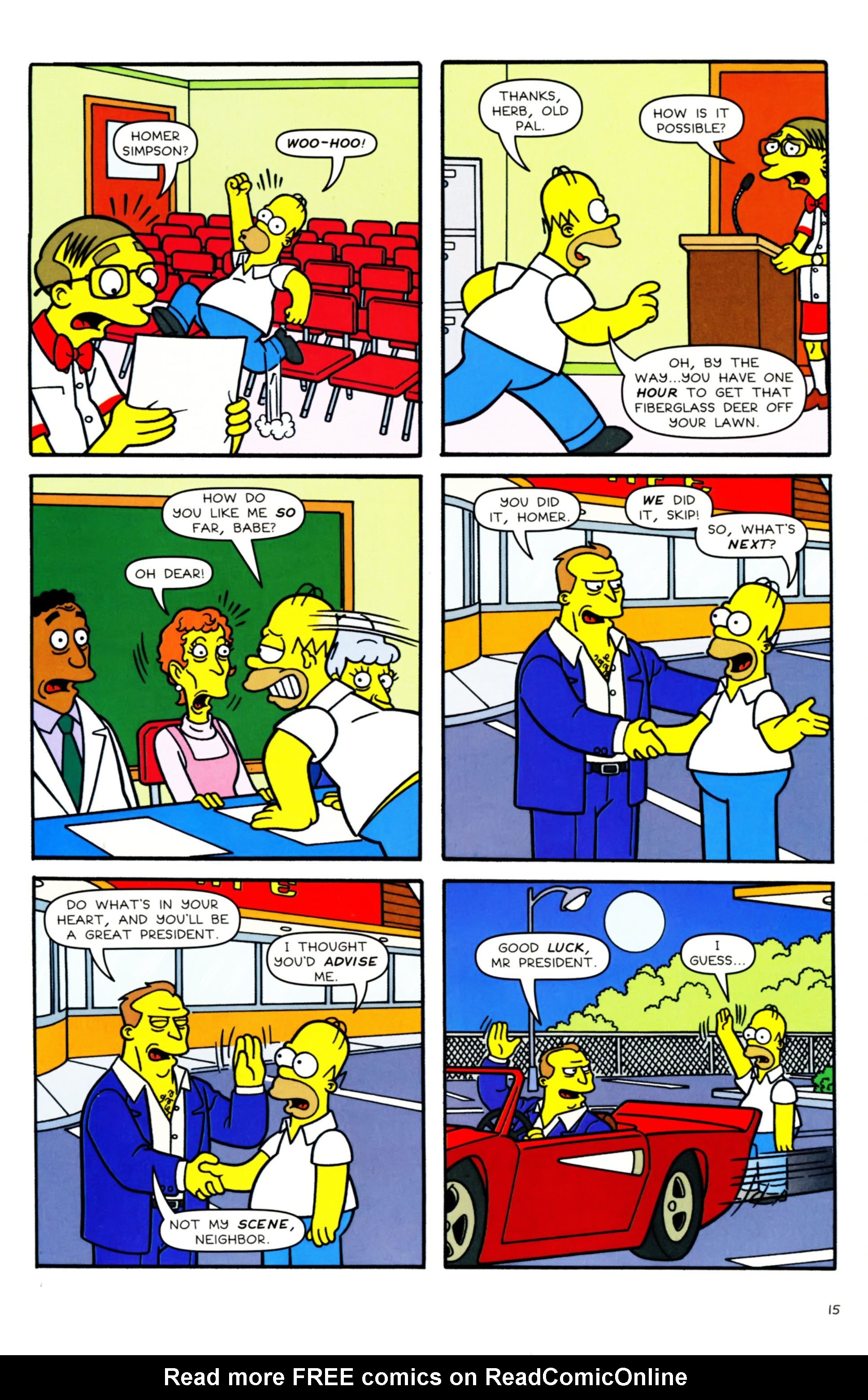 Read online Simpsons Comics comic -  Issue #158 - 12