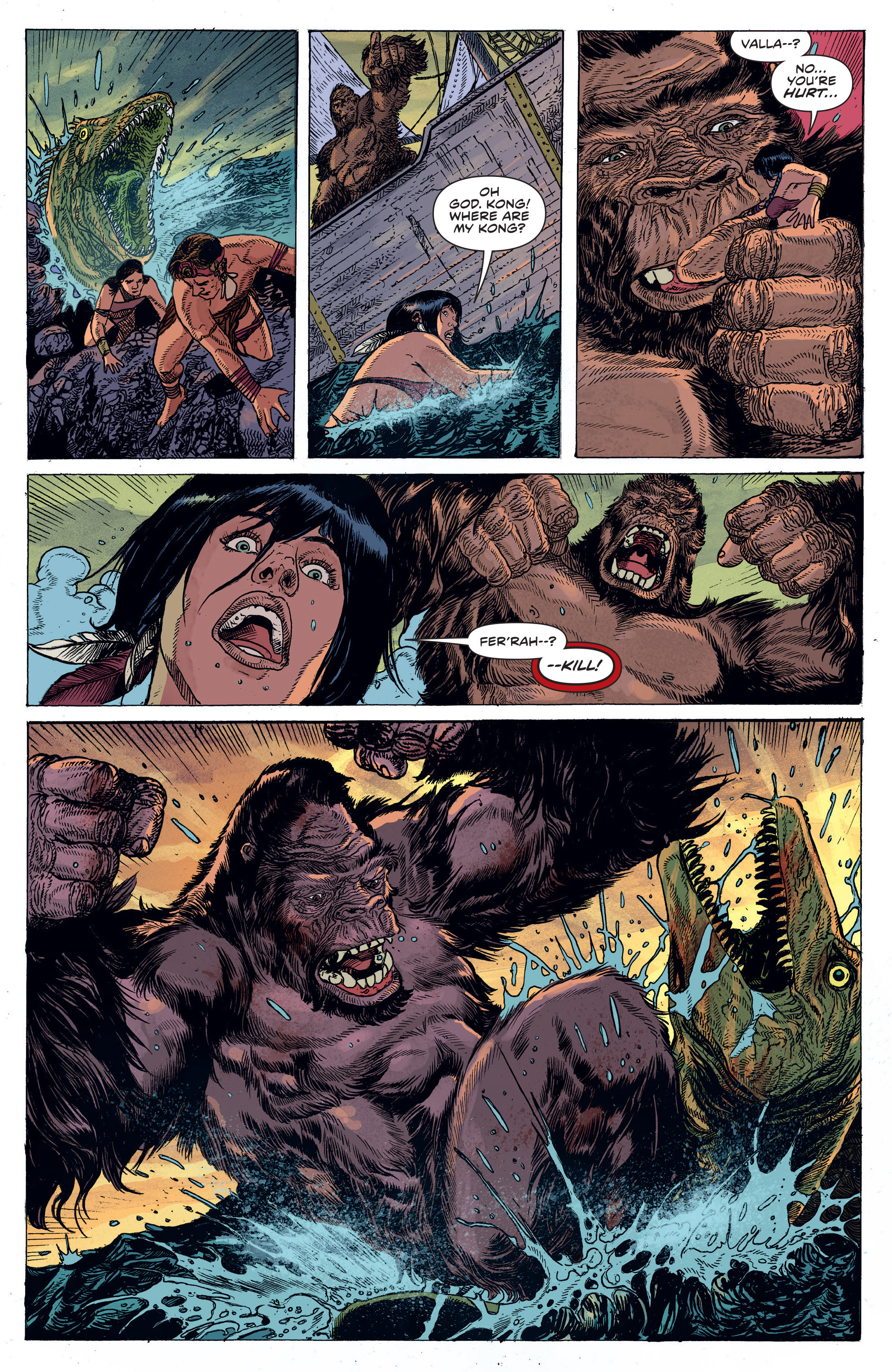 Read online Kong Of Skull Island comic -  Issue #2 - 9