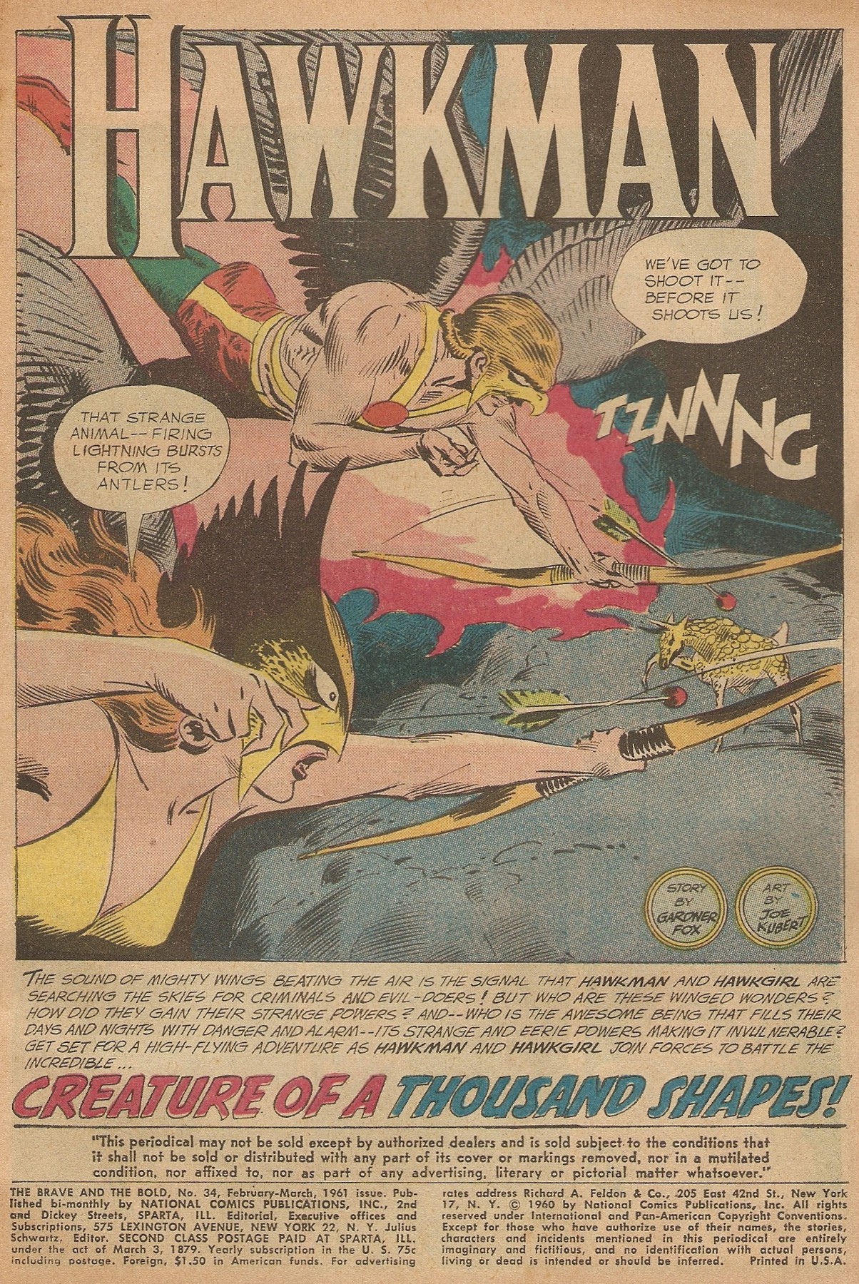 Read online The Brave and the Bold (1955) comic -  Issue #34 - 3