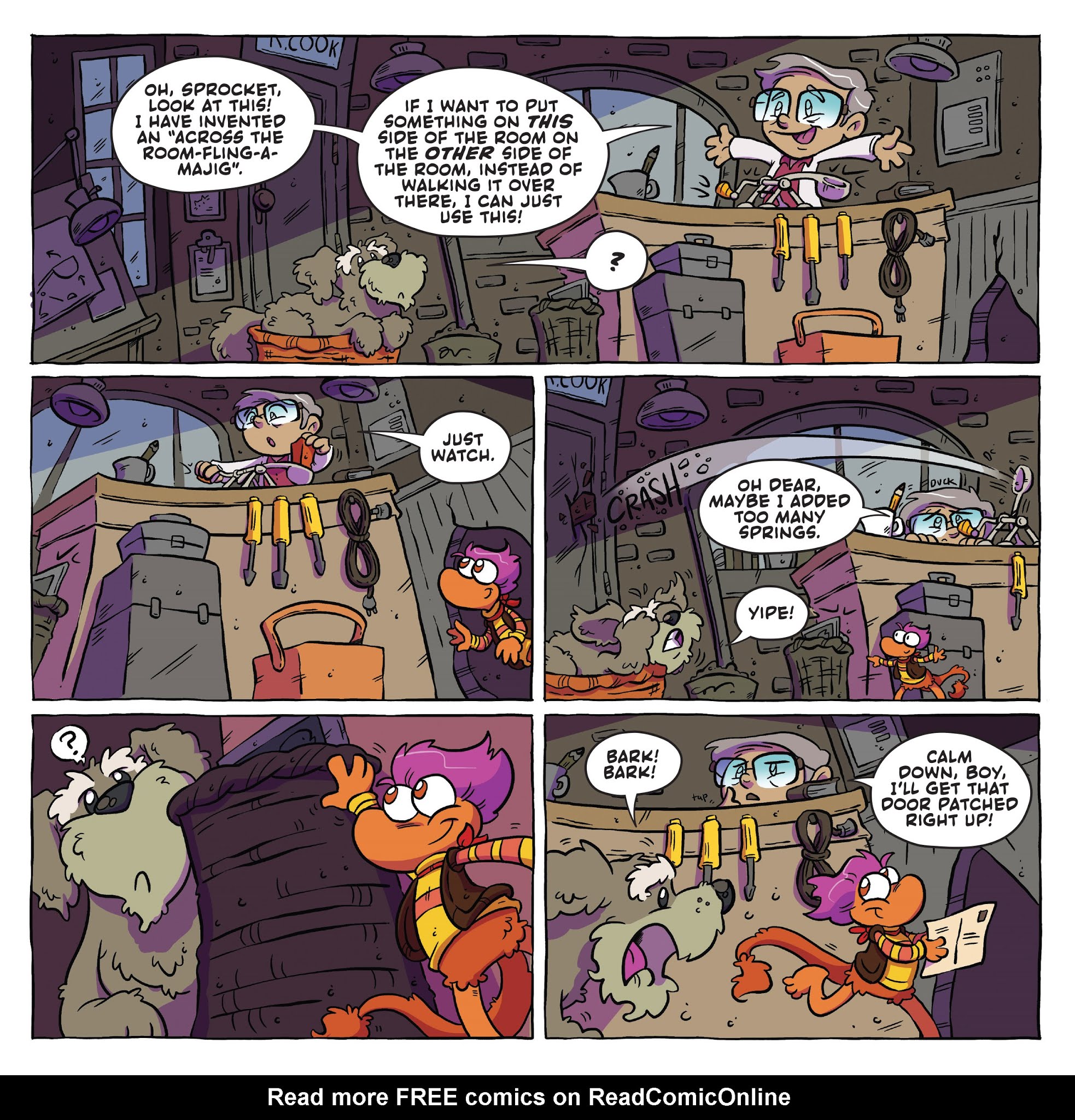 Read online Jim Henson's Fraggle Rock comic -  Issue #4 - 3