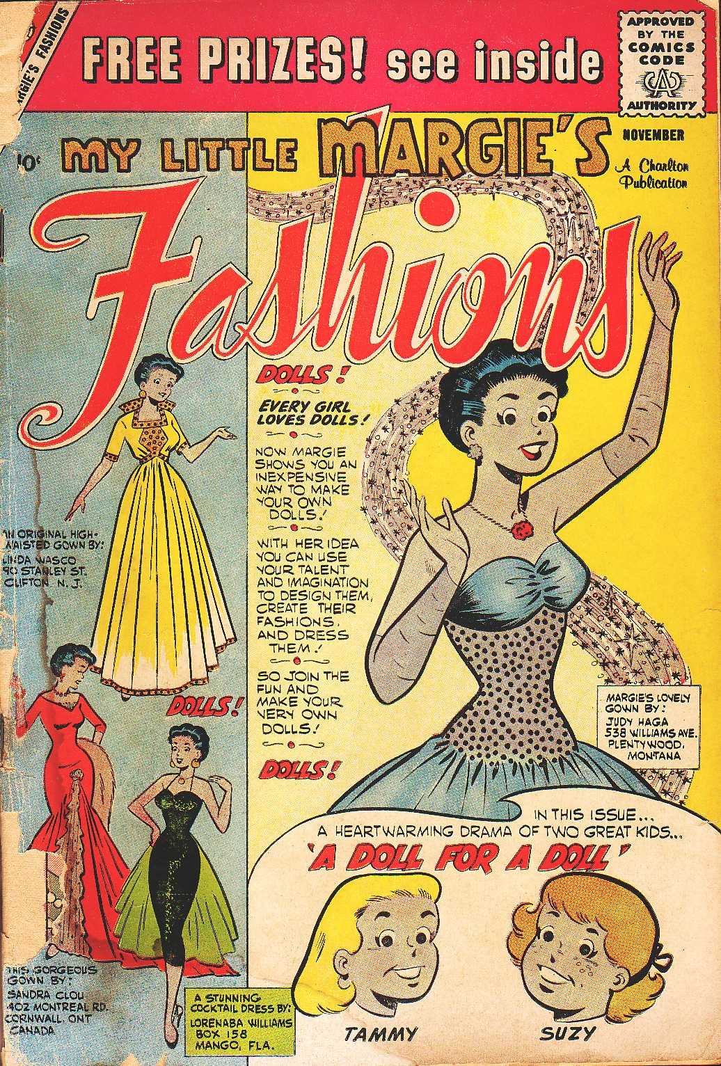 Read online My Little Margie's Fashions comic -  Issue #5 - 1