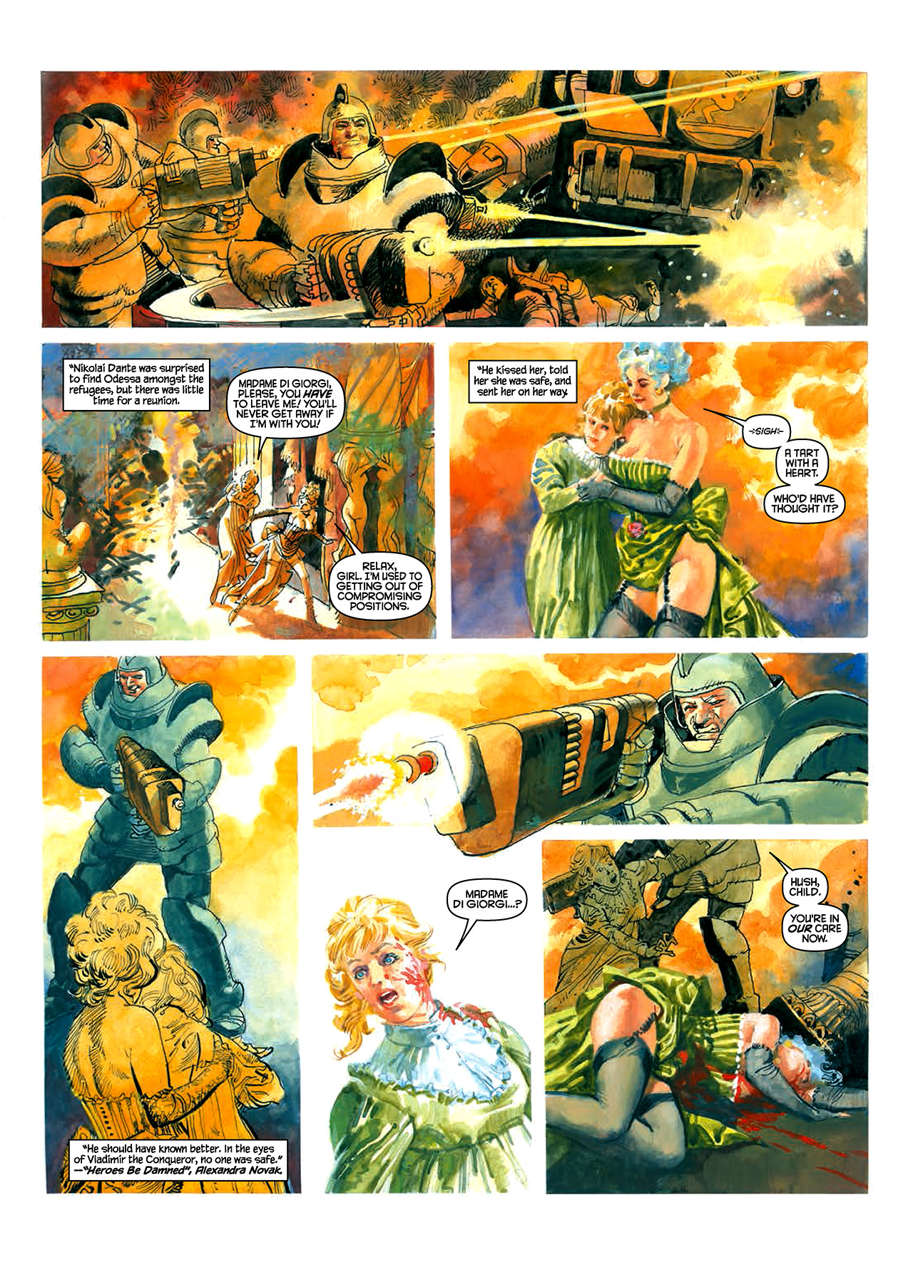 Read online Nikolai Dante comic -  Issue # TPB 10 - 41