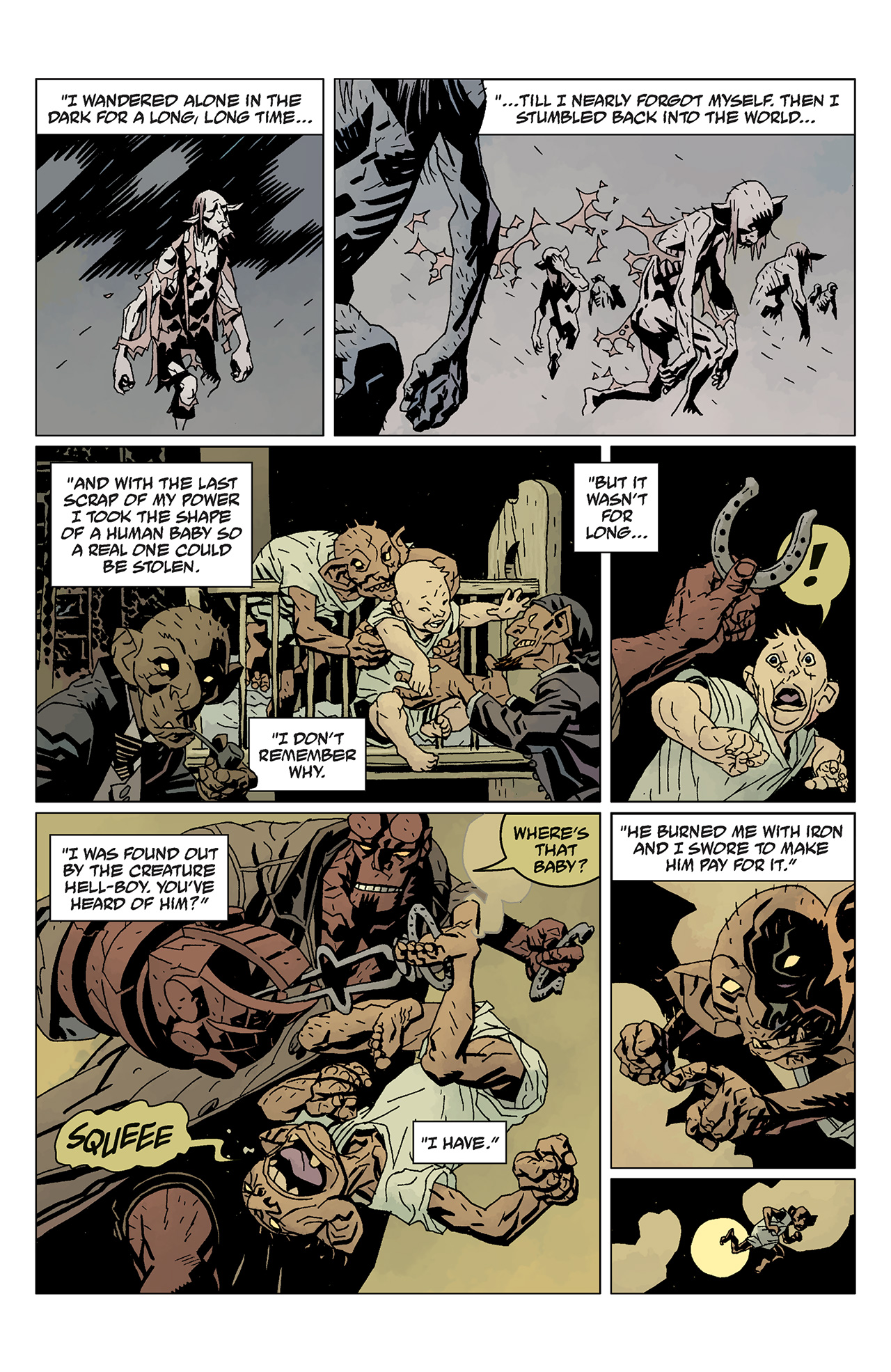 Read online Hellboy: The Wild Hunt comic -  Issue #2 - 16