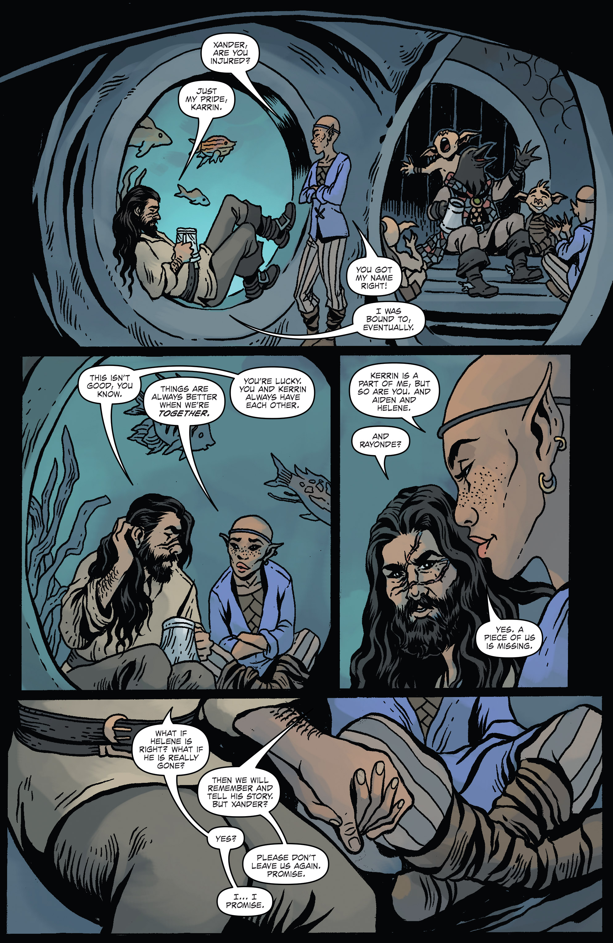 Read online Dungeon & Dragons: A Darkened Wish comic -  Issue #4 - 19
