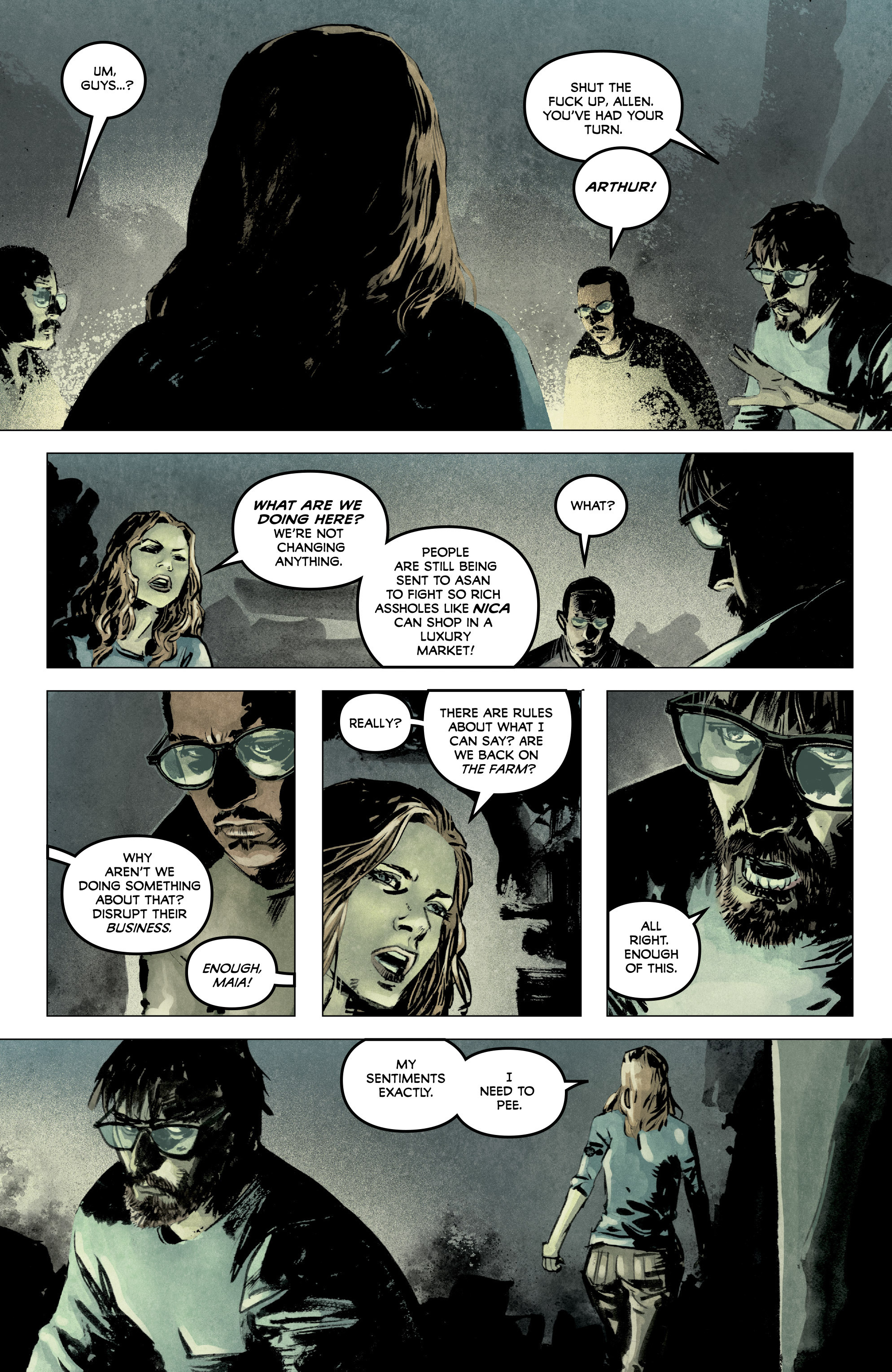 Read online Invisible Republic comic -  Issue #8 - 12