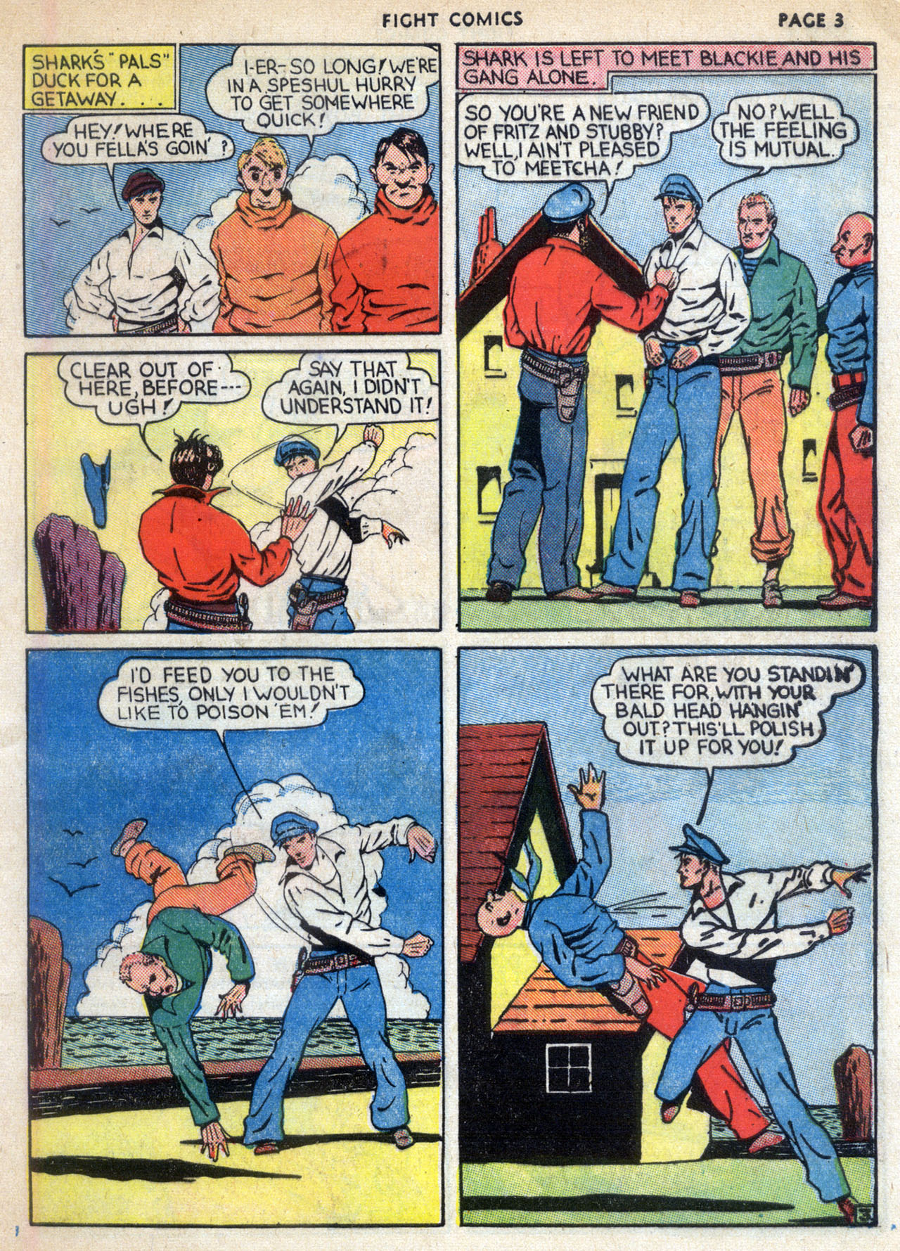 Read online Fight Comics comic -  Issue #4 - 5