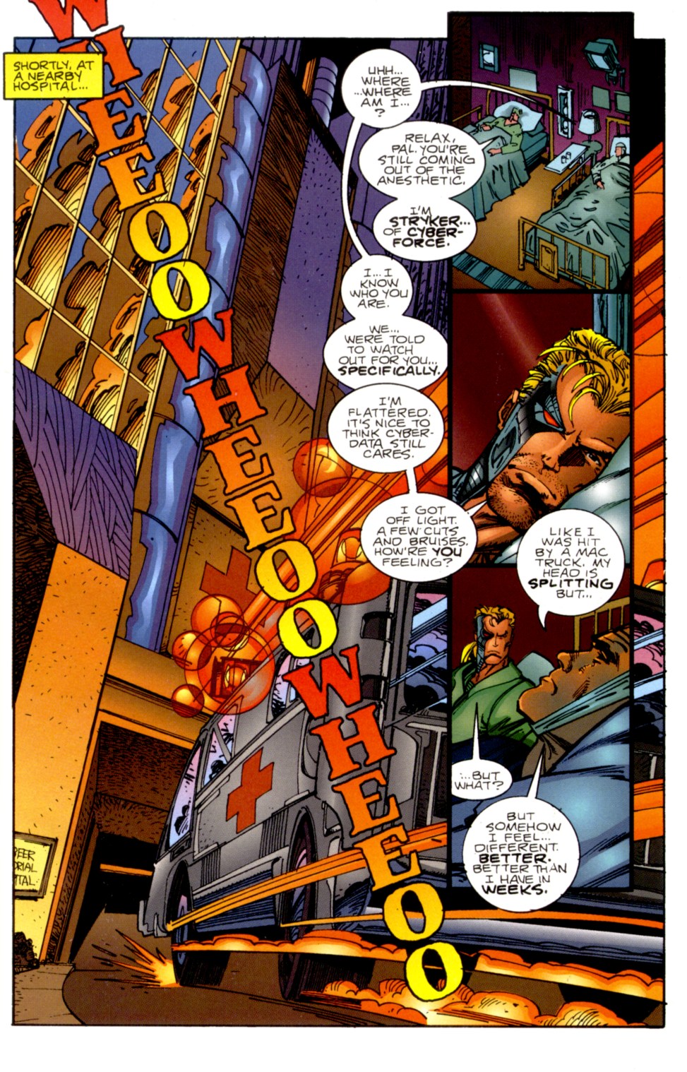 Read online Cyberforce (1992) comic -  Issue #0 - 8