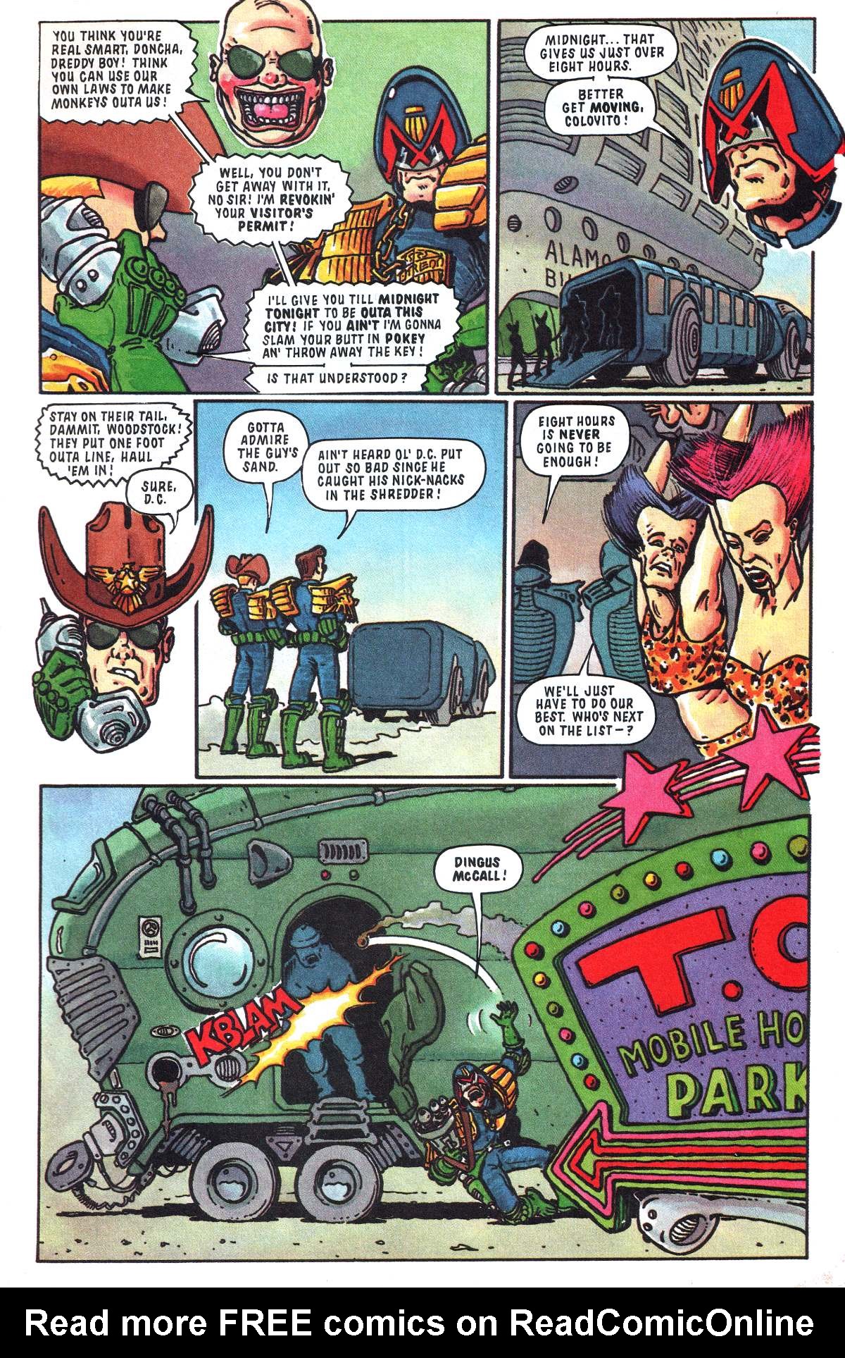 Read online Judge Dredd: The Megazine (vol. 2) comic -  Issue #2 - 9
