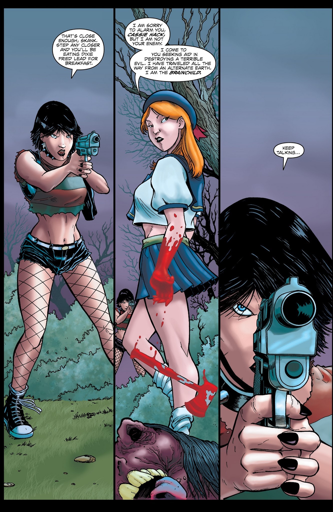 Read online Hack/Slash Omnibus comic -  Issue # TPB 3 (Part 4) - 87
