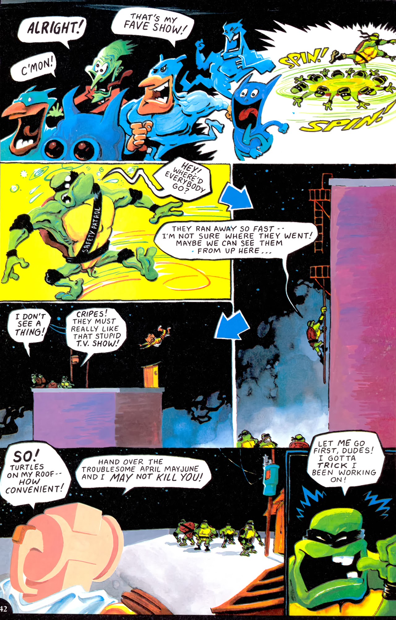 Read online Green-Grey Sponge-Suit Sushi Turtles comic -  Issue # Full - 44