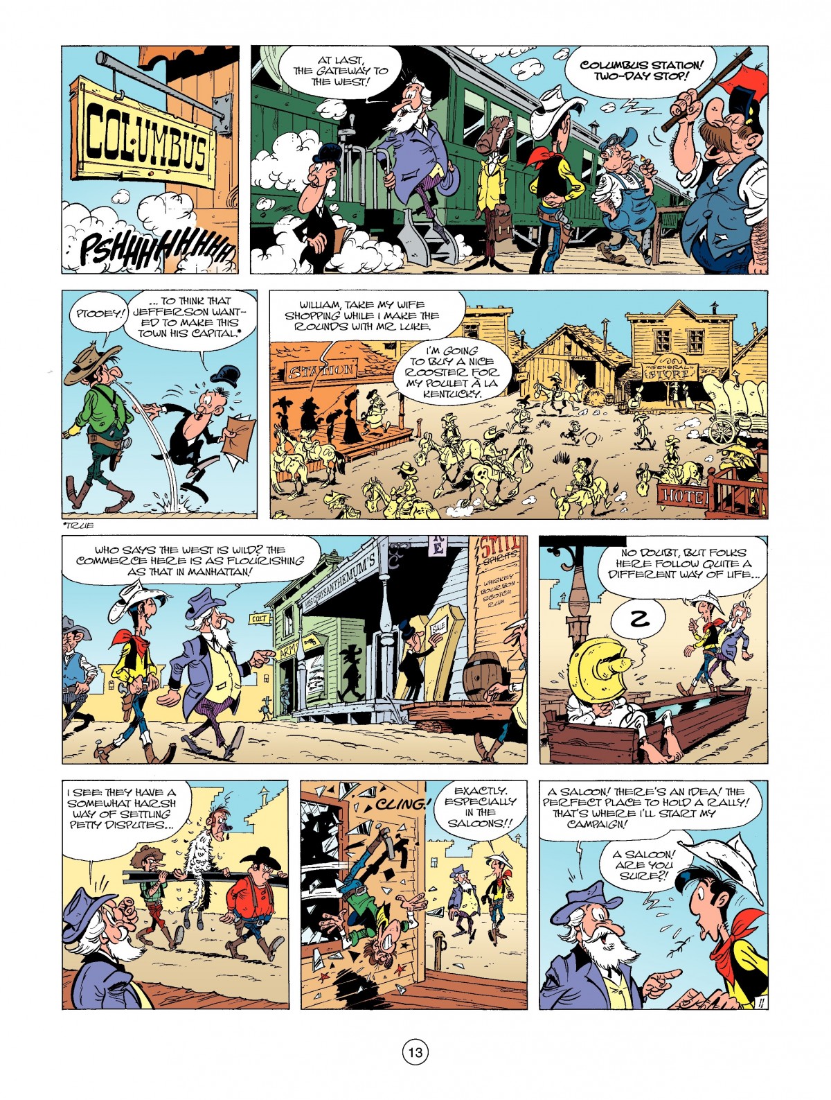 Read online A Lucky Luke Adventure comic -  Issue #39 - 13