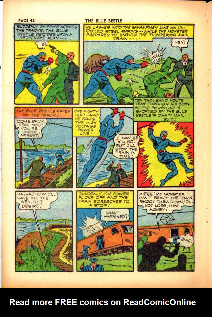 Read online The Blue Beetle comic -  Issue #10 - 43