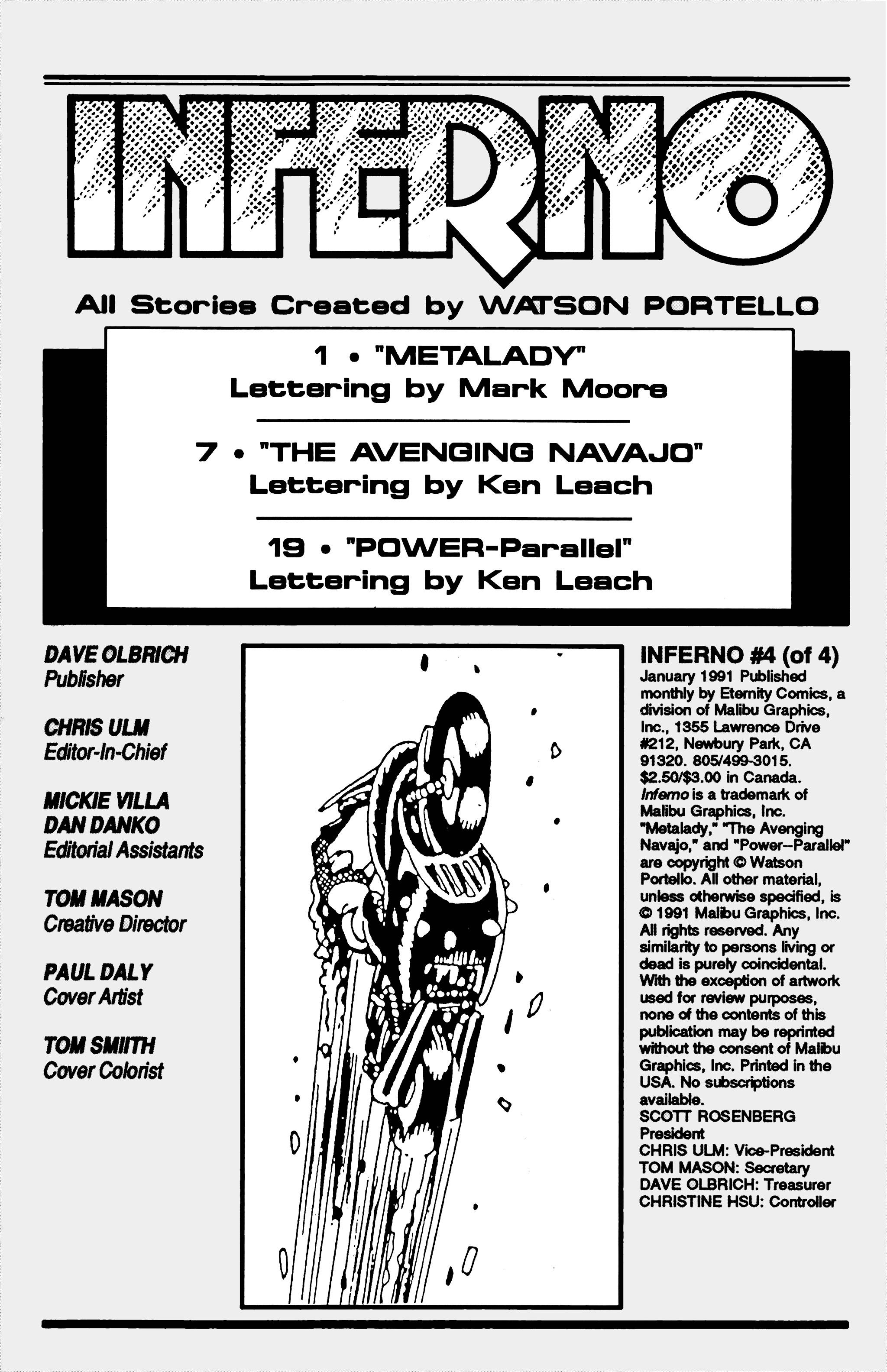 Read online Inferno (1990) comic -  Issue #4 - 2