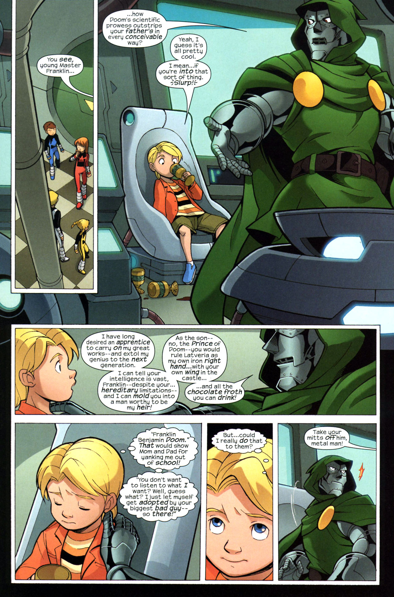 Read online Fantastic Four and Power Pack comic -  Issue #3 - 17