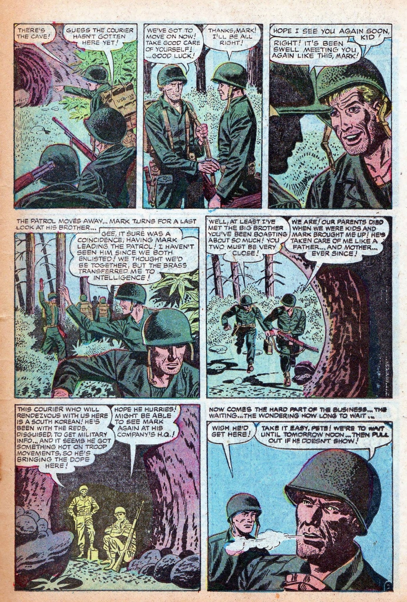 Read online War Comics comic -  Issue #23 - 23