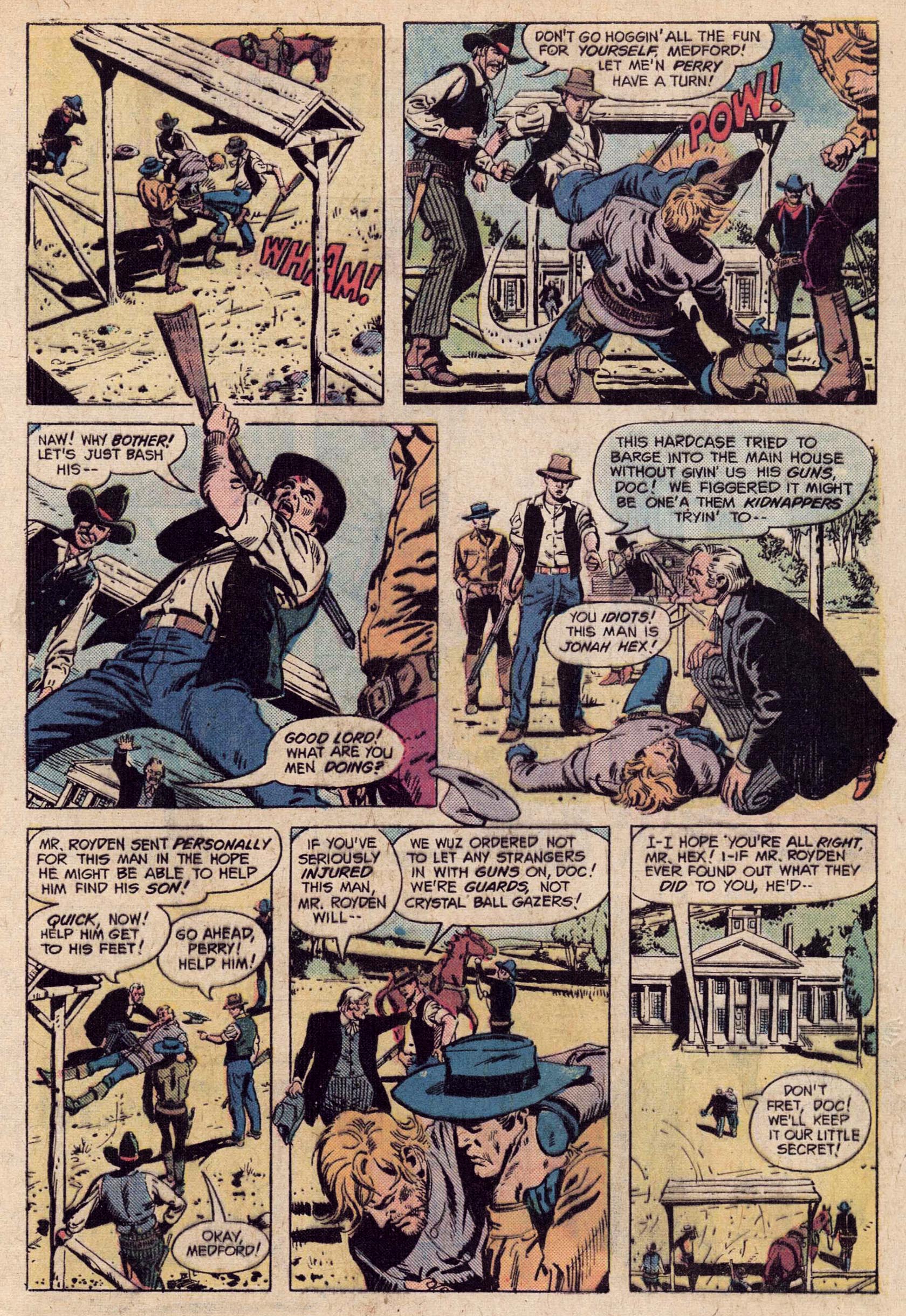 Read online Jonah Hex (1977) comic -  Issue #1 - 5