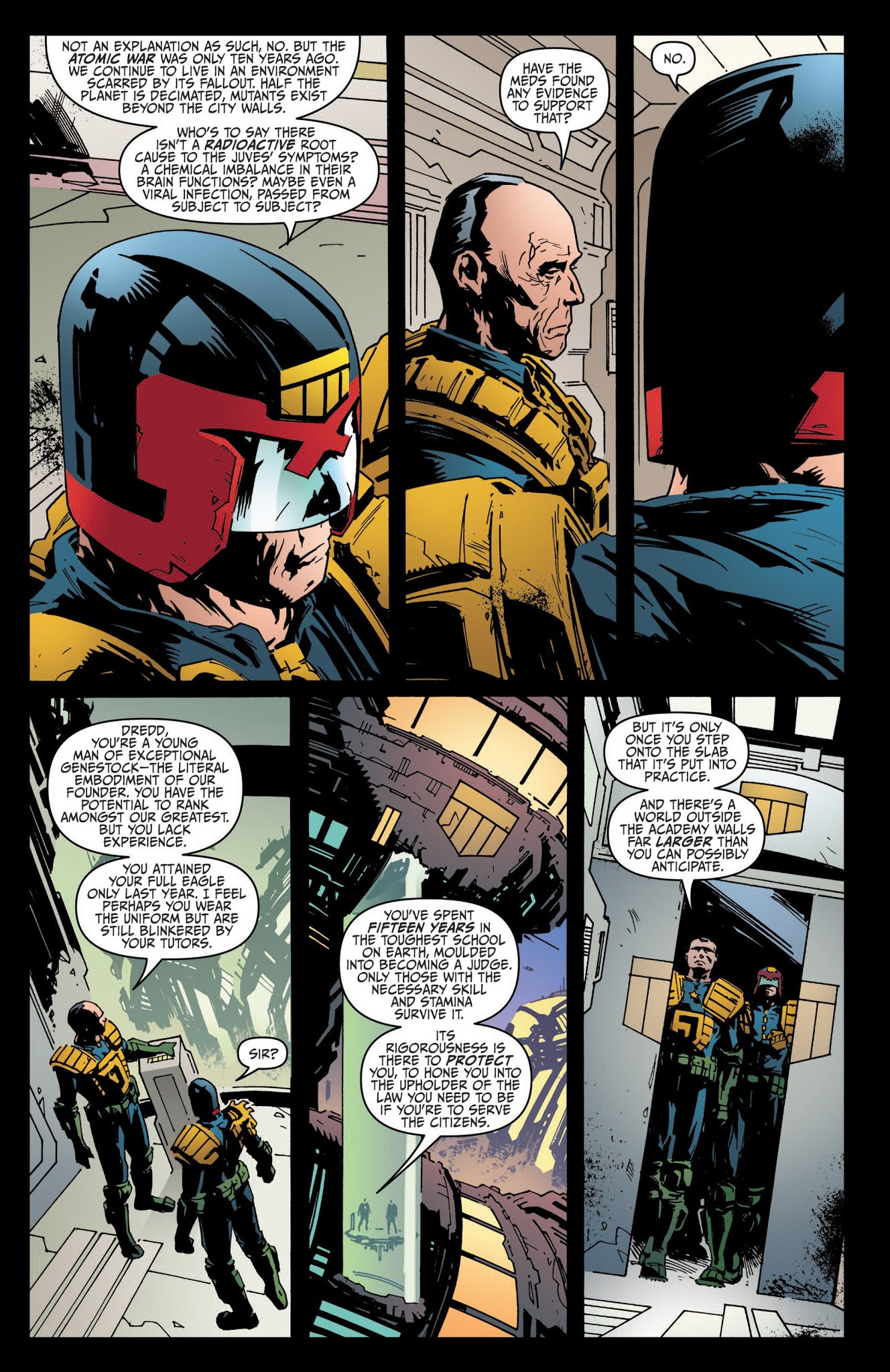 Read online Judge Dredd: Year One comic -  Issue #2 - 8