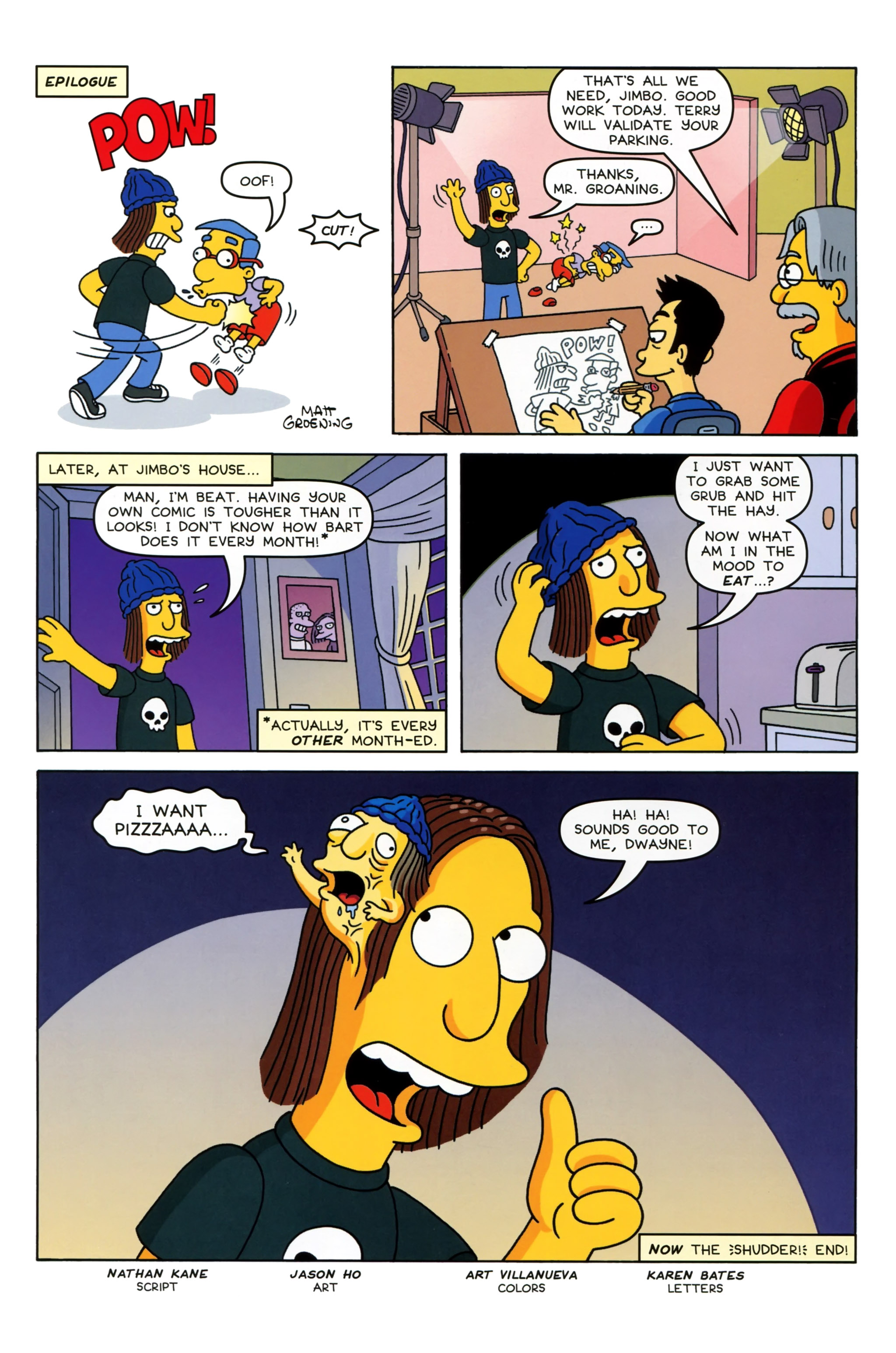 Read online Simpsons One-Shot Wonders: Jimbo comic -  Issue # Full - 28