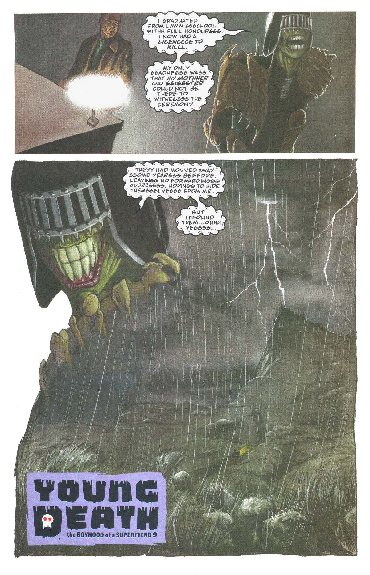 Read online Judge Dredd: The Megazine comic -  Issue #9 - 12