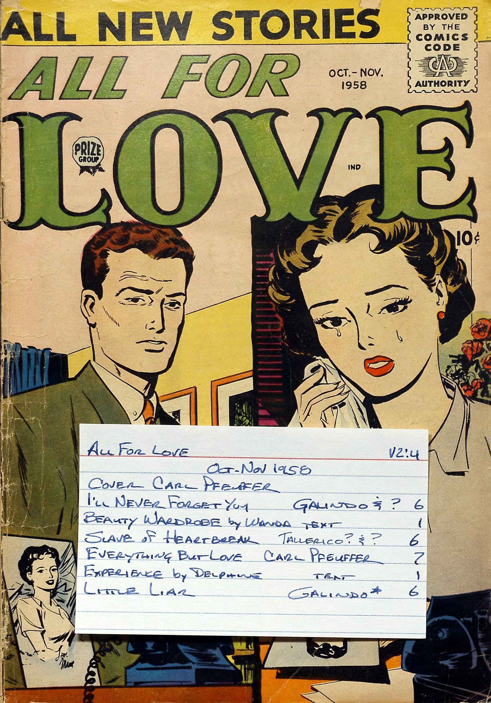Read online All For Love comic -  Issue #10 - 37