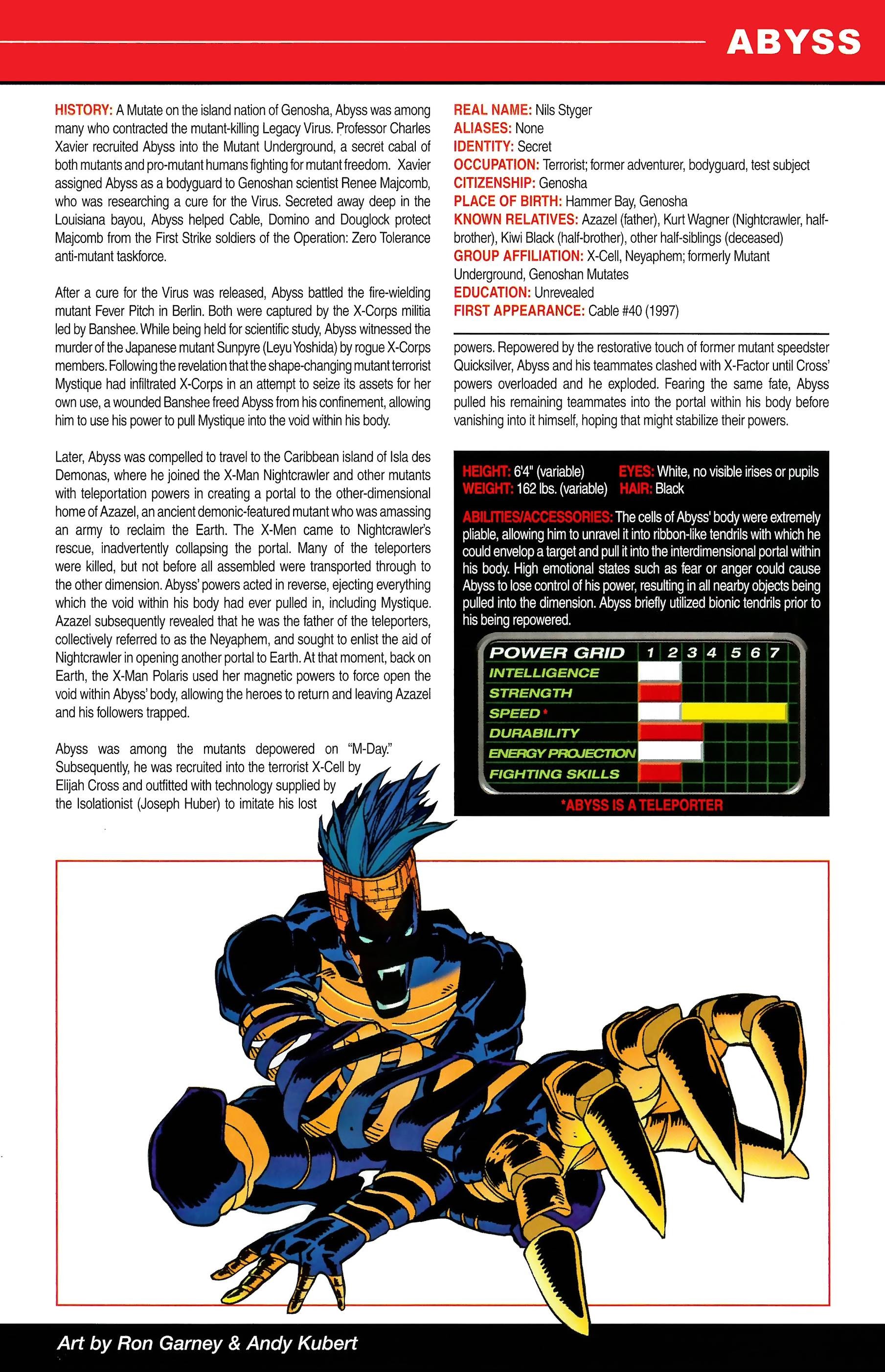 Read online Official Handbook of the Marvel Universe A to Z comic -  Issue # TPB 1 (Part 1) - 19